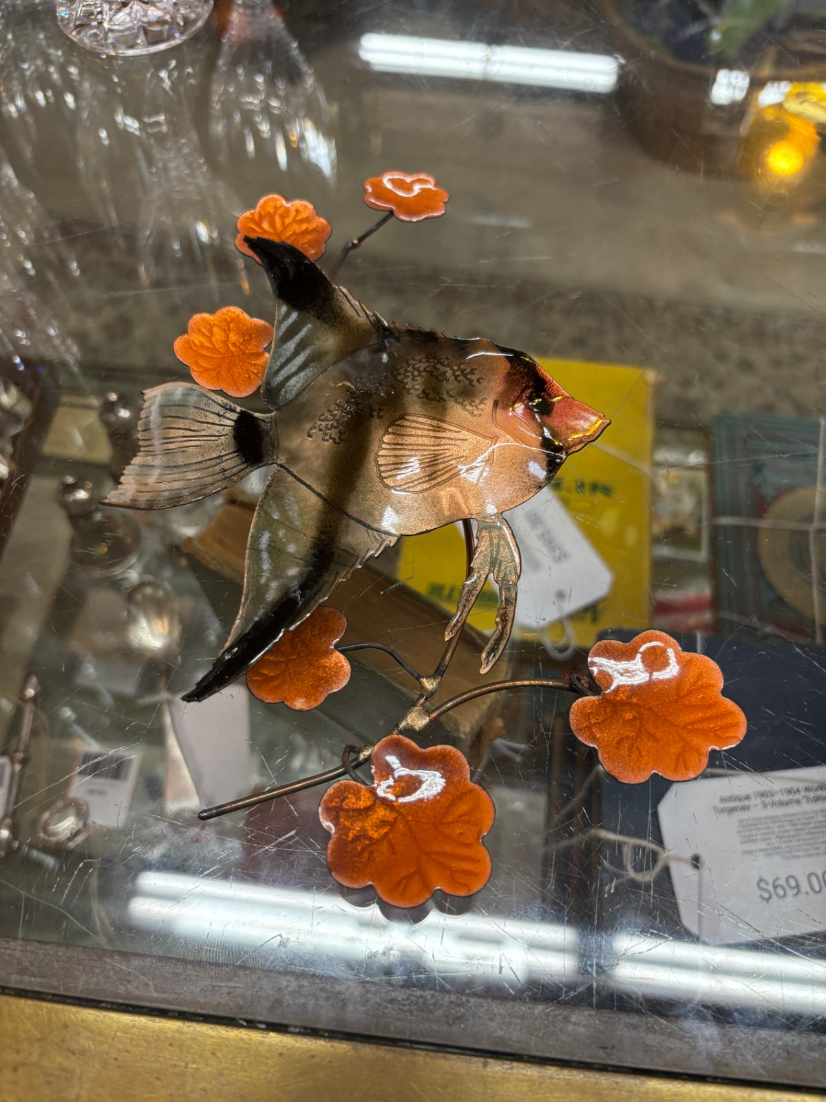 Metel Fish Decor