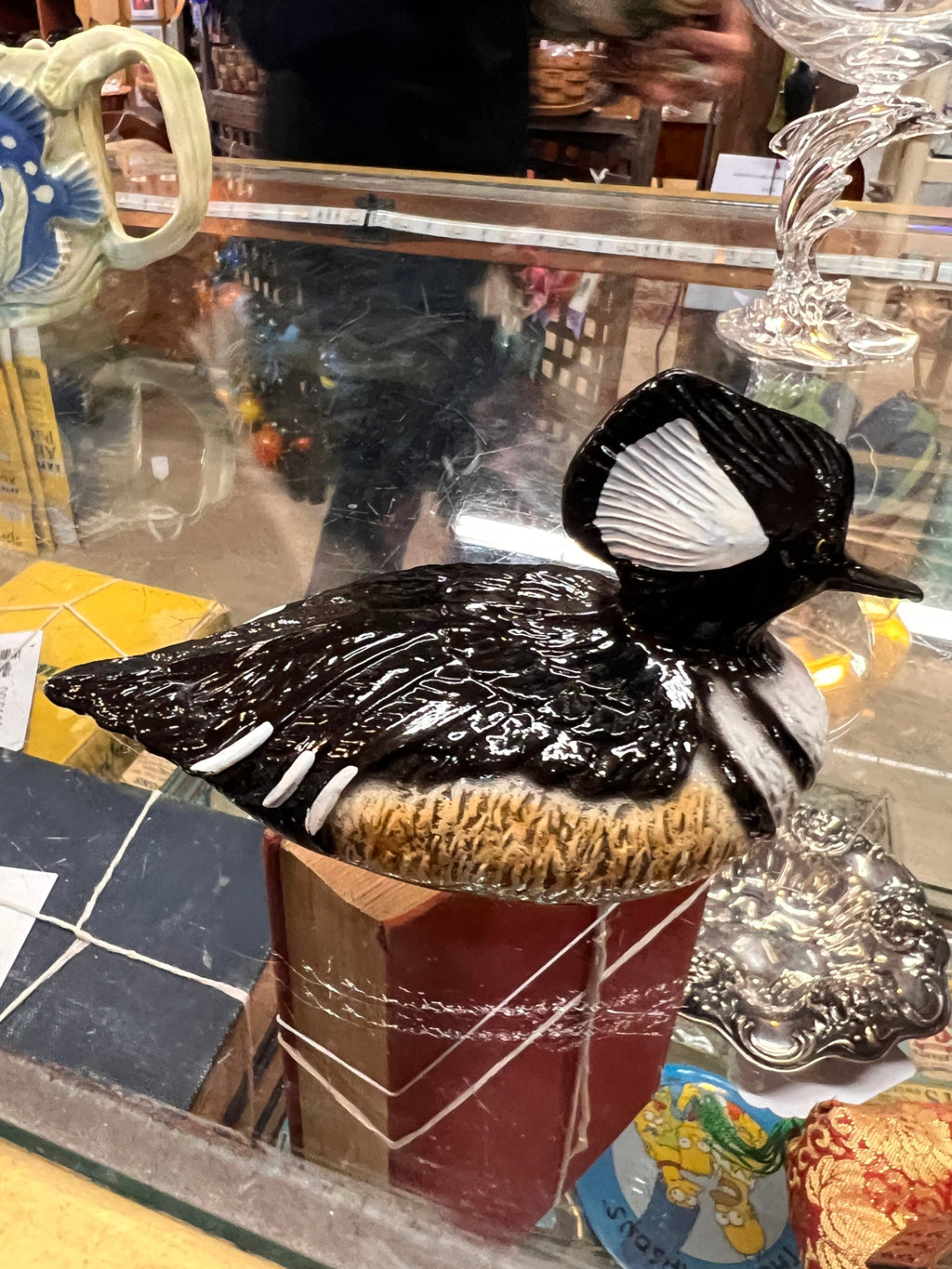 Vintage Hooded Merganser Duck Bottle Opener Scott Products