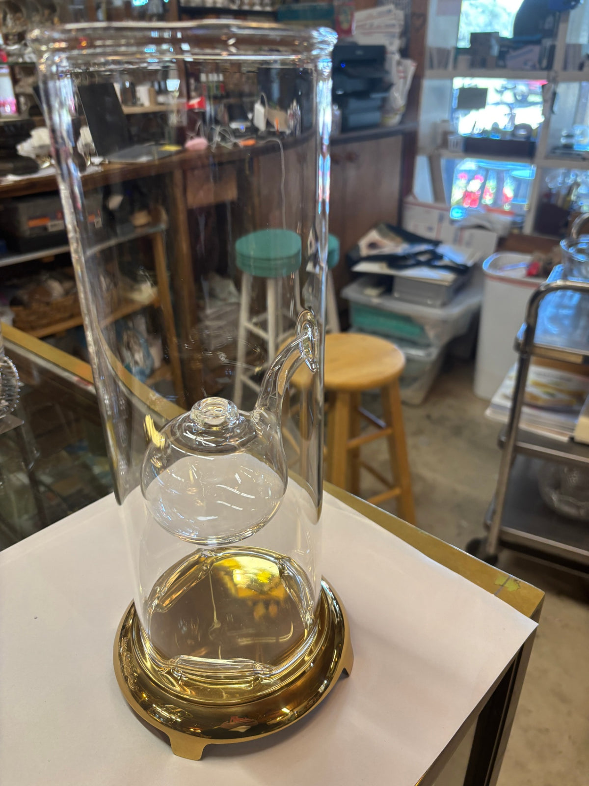 Wolfard Glass Oil Lamp