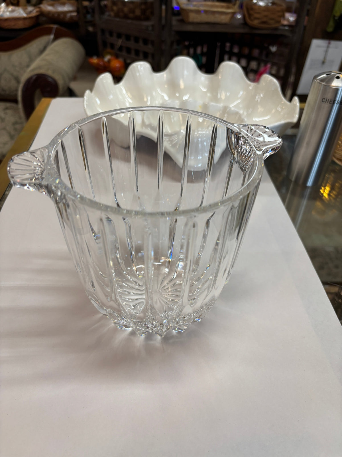 Mikasa Park Lane Crystal Champagne Ice Bucket