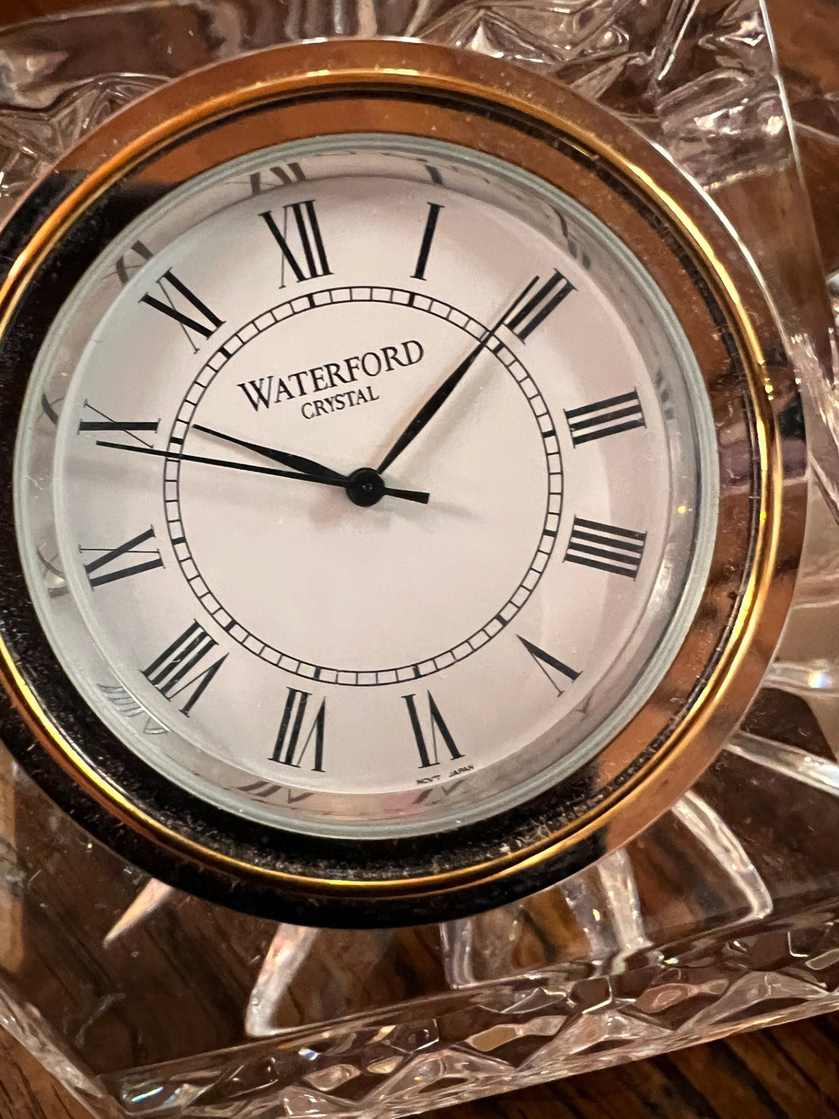 Waterford Crystal Desk Clock & Letter Opener Set with Crystal Tray – Neiman Marcus Gift Box