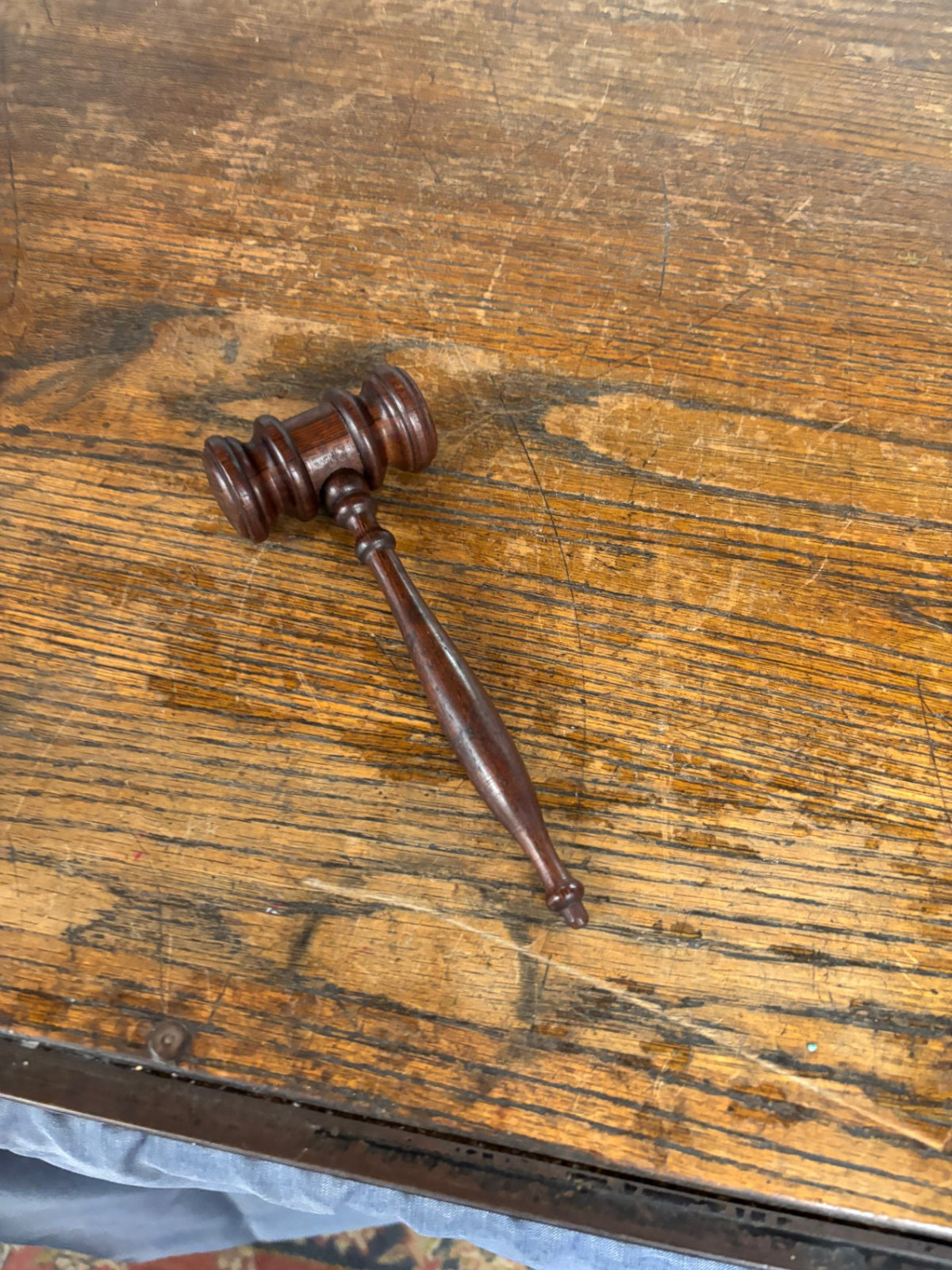 Vintage Wooden Gavel