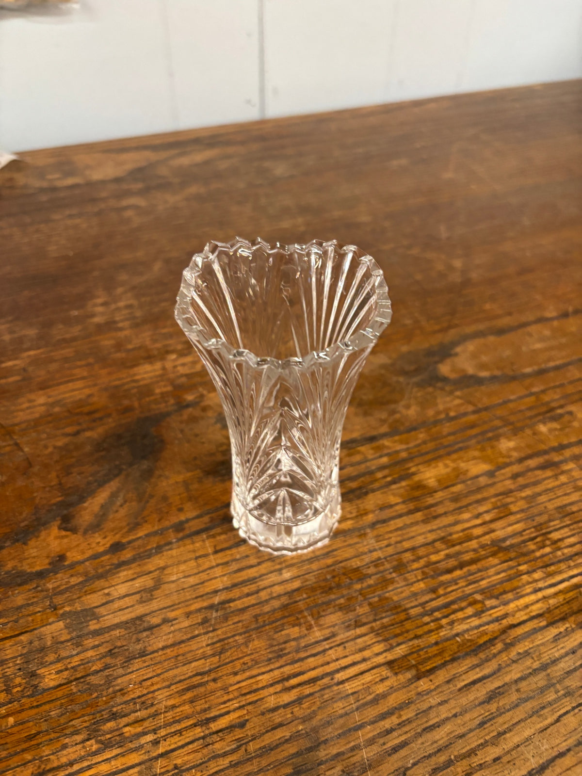  Accent Bud Crystal Vase