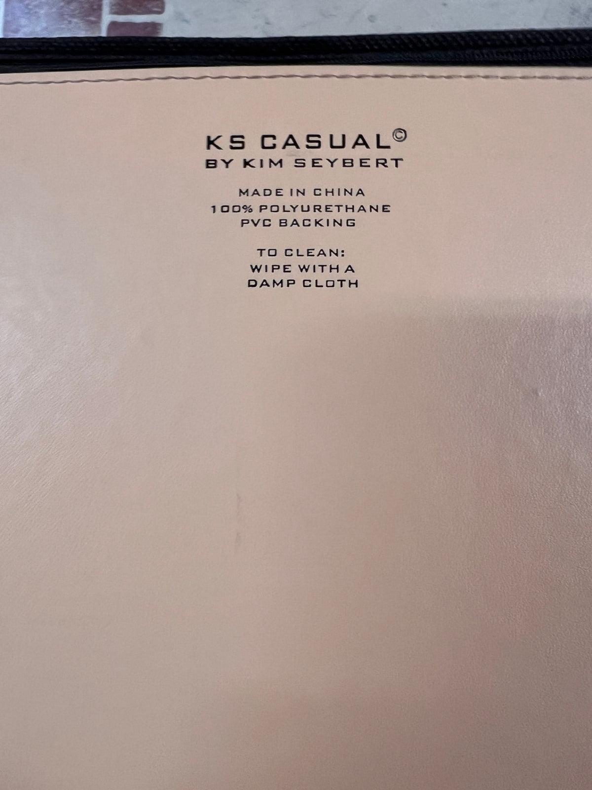 Kim Seybert KS Casual Set of 4 Turquoise Blue Crocodile-Embossed Placemats