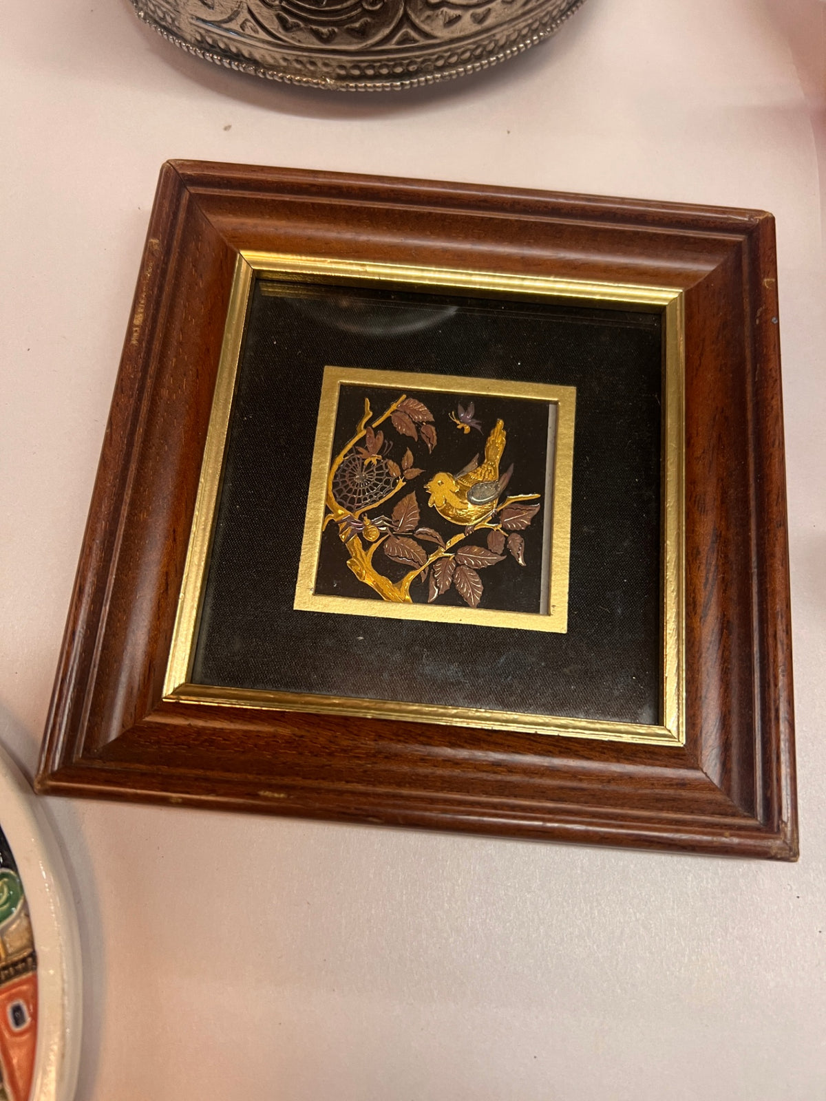 Demask 24k gold plated Etching