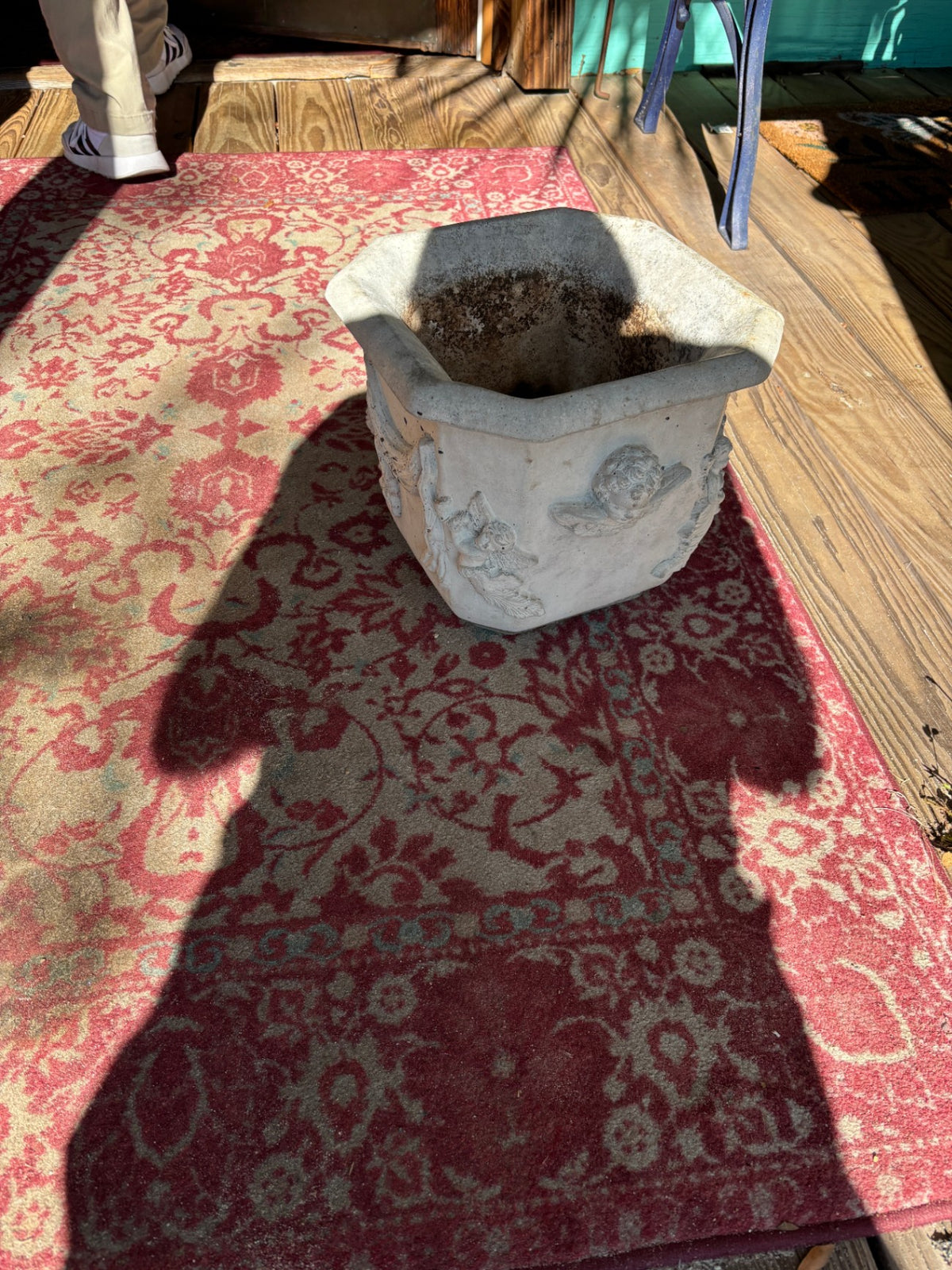 Planter With Cherubs