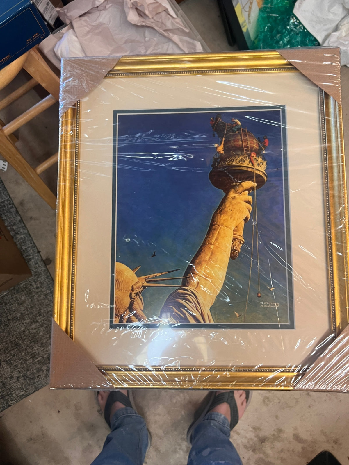 Norman Rockwell Statue of Liberty
