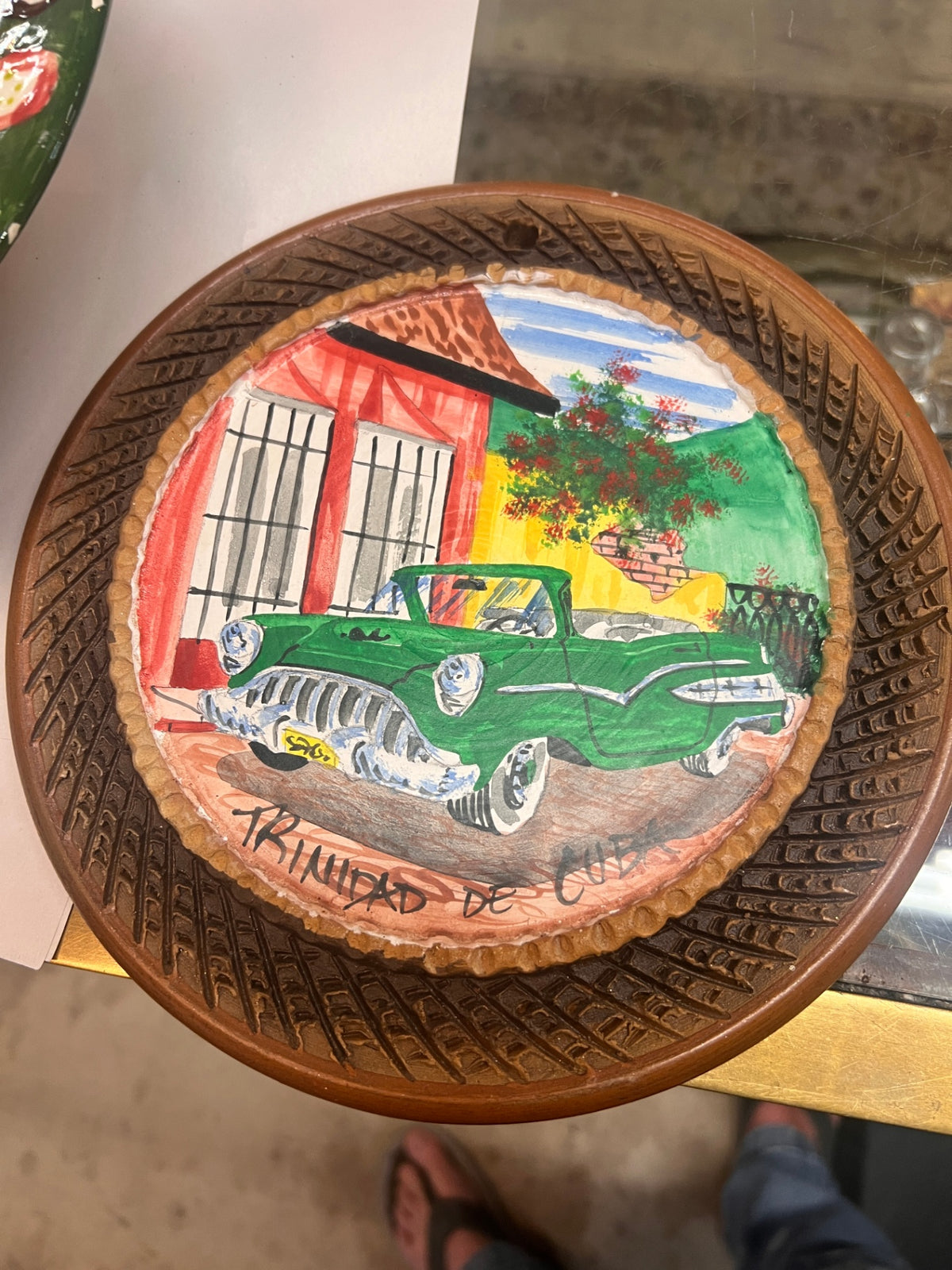 Trinidad De Cuba Decorative Wall Plaque