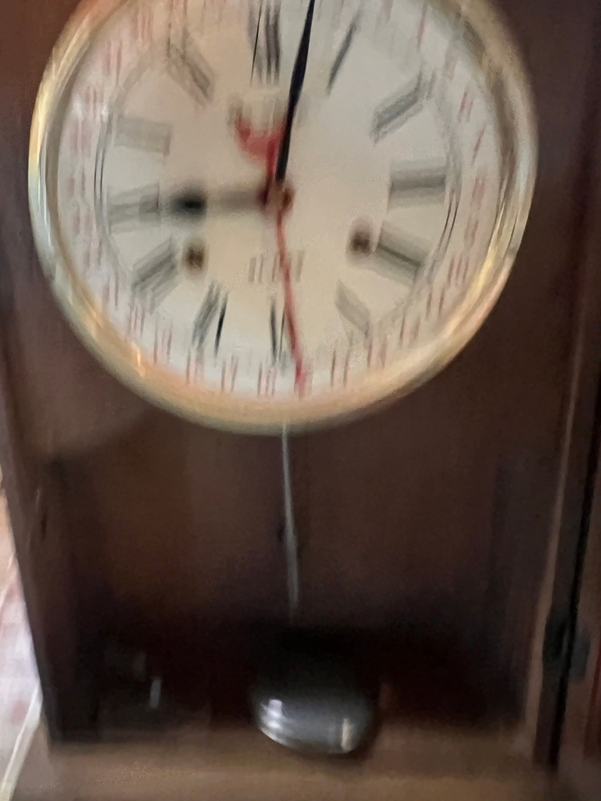 Vintage Montgomery Ward Regulator 31-Day Mechanical Pendulum Wall Clock – Wood Case