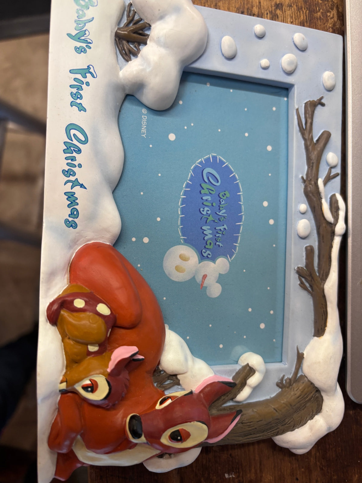  Disney "Baby's First Christmas" photo frame