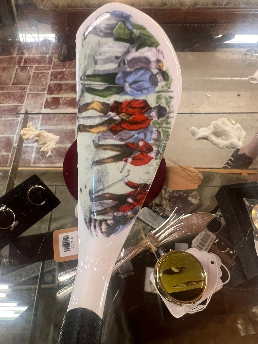 Vintage St. Andrews Scotland Fine Bone China Golf Club – 1869 Blackheath Match Commemorative Display Club
