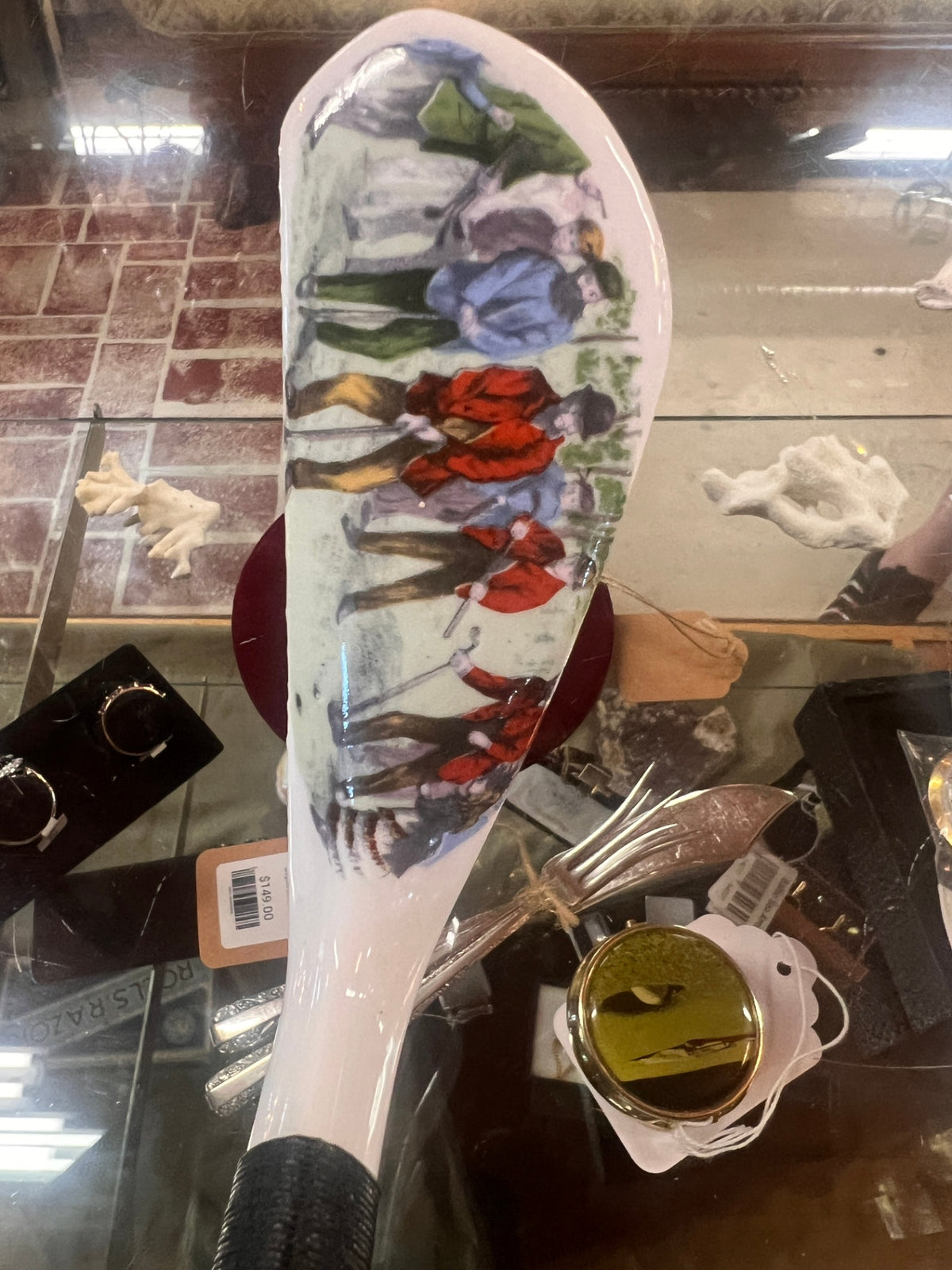 Vintage St. Andrews Scotland Fine Bone China Golf Club – 1869 Blackheath Match Commemorative Display Club