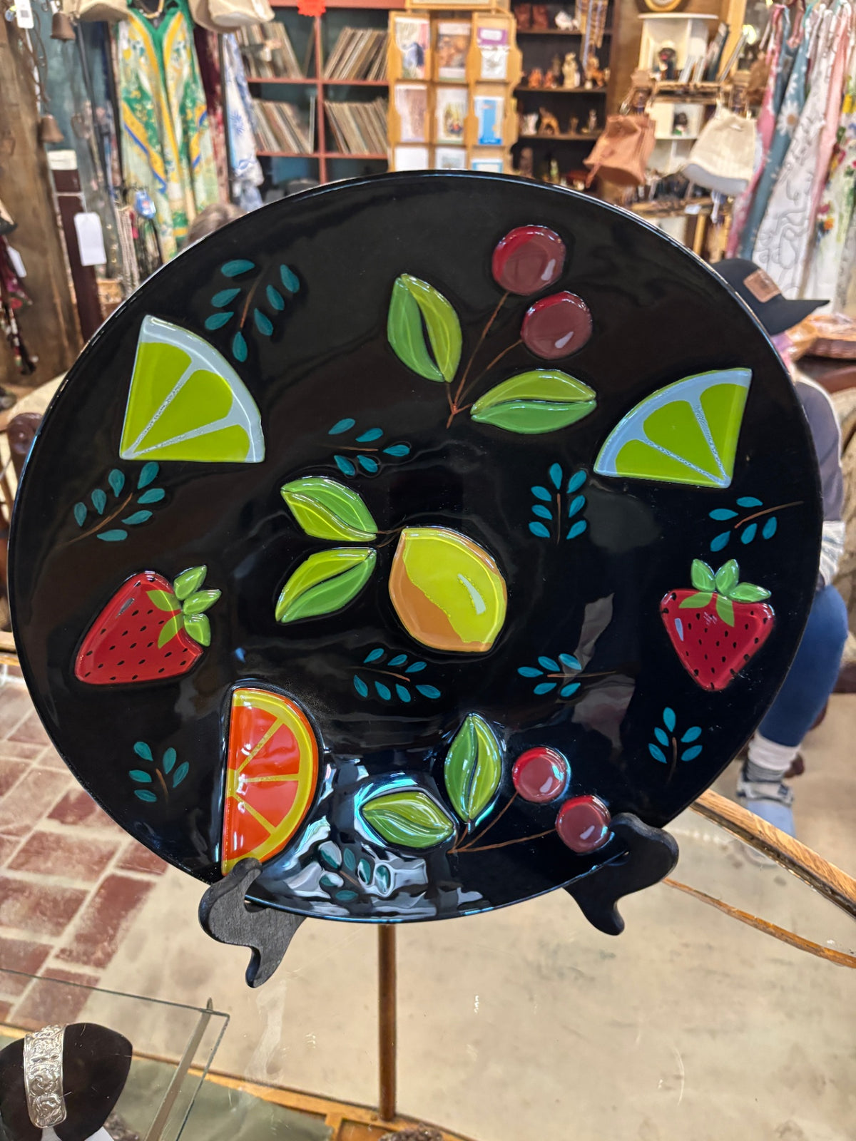 Fused Glass Plate