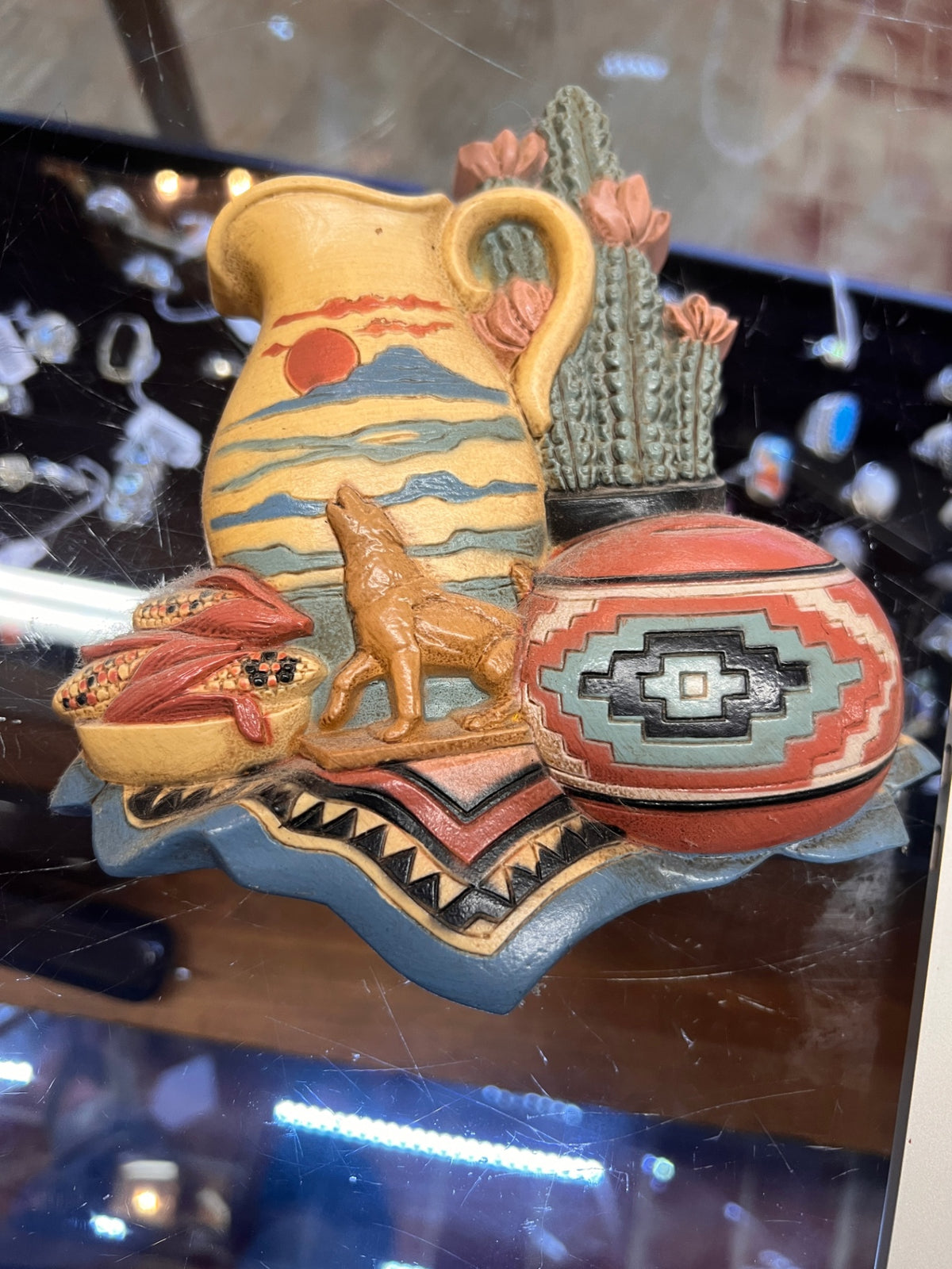 Vintage GIA Inc Southwestern Wall Art Plaques Set Of 3
