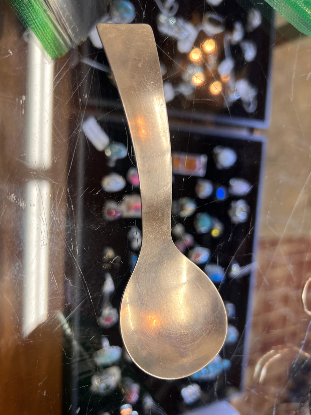 Vintage Sterling Silver Serving Spoon – Wide Bowl – 32.5 Grams