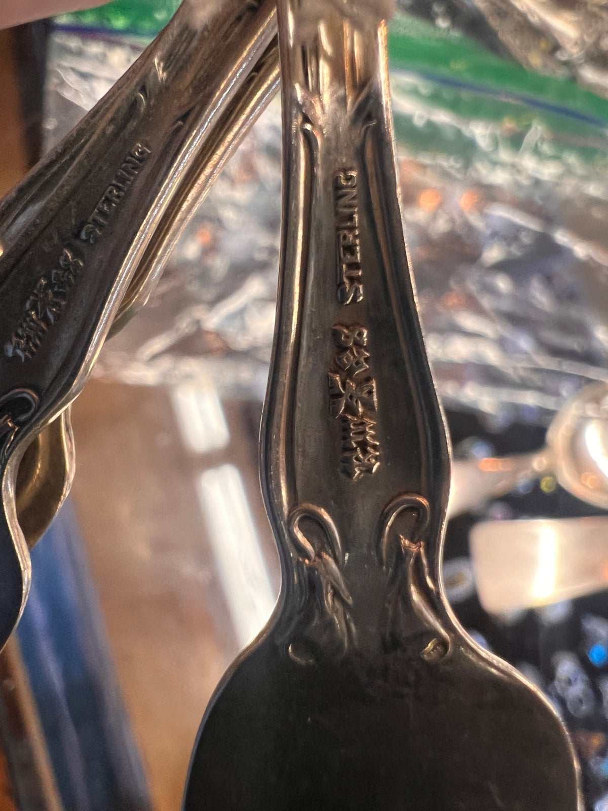 Vintage Sterling Silver Butter Spreaders – Set of 4 – Ornate Floral Pattern – 81.1 Grams