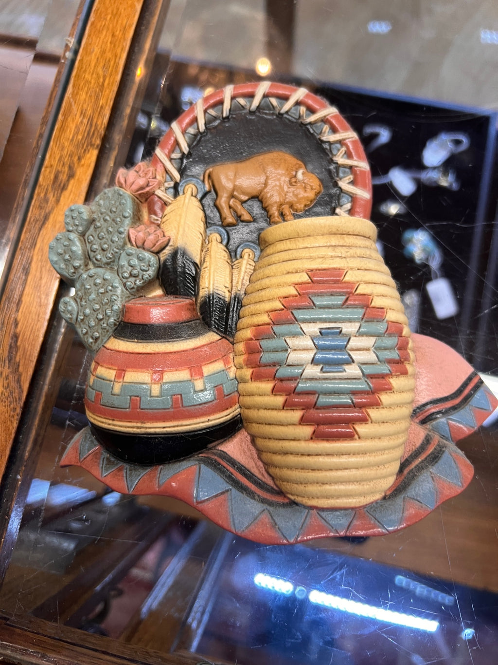 Vintage GIA Inc Southwestern Wall Art Plaques Set Of 3
