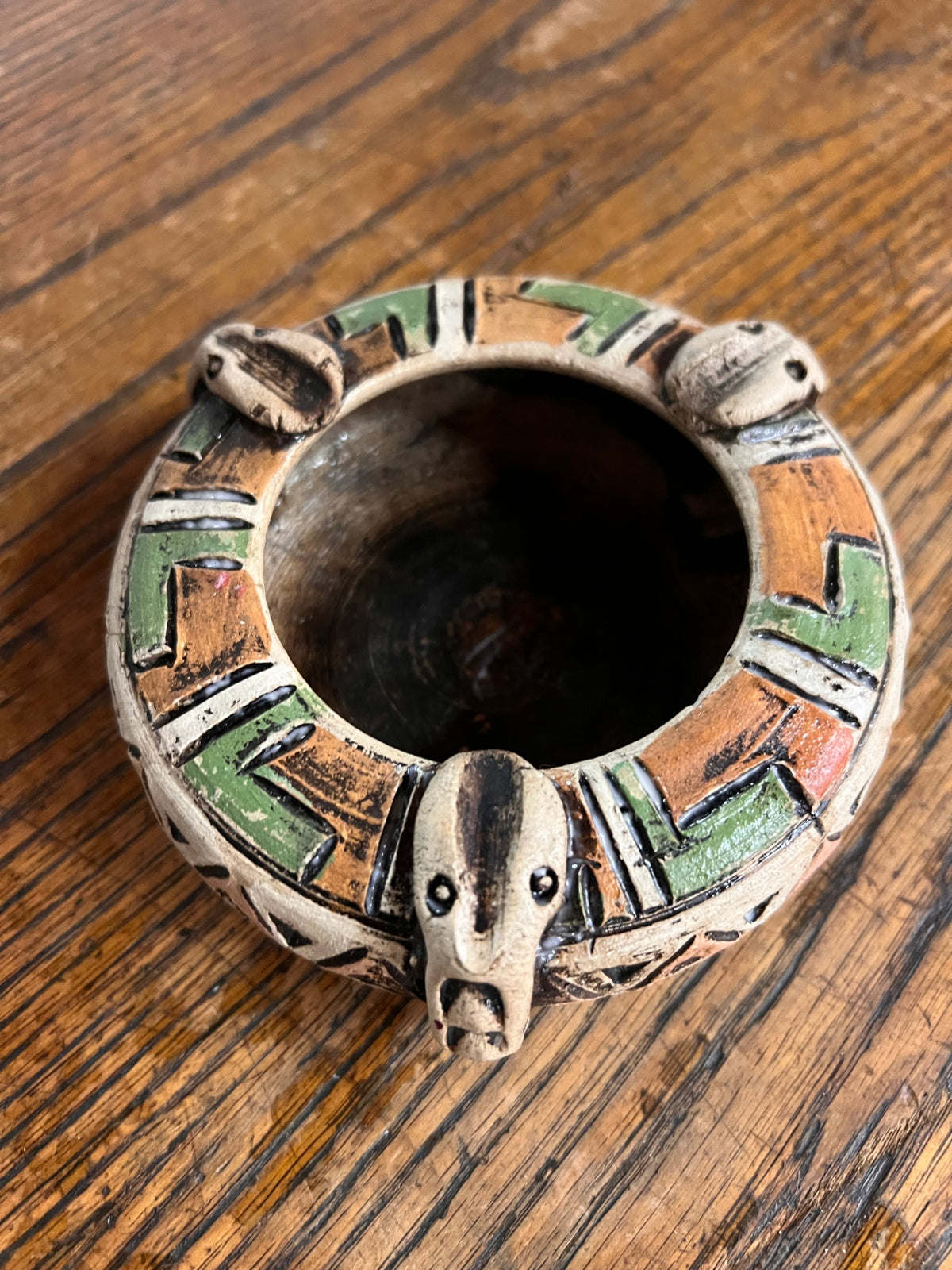 Southwest Style Animal Head Ashtray