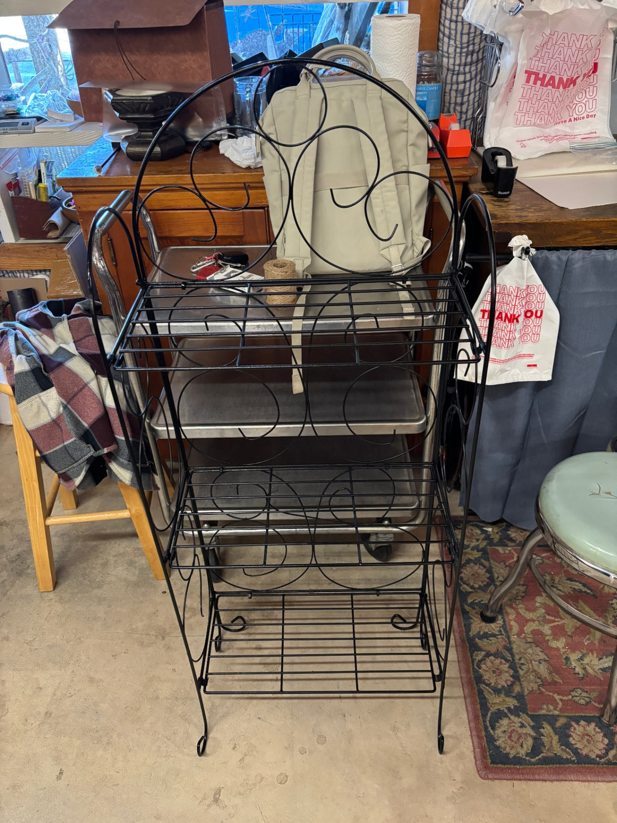 Black Plant Stand