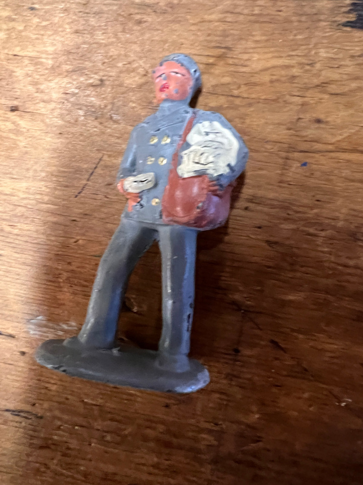 Barclay No. 853 Cast Lead Mailman / Mail Carrier