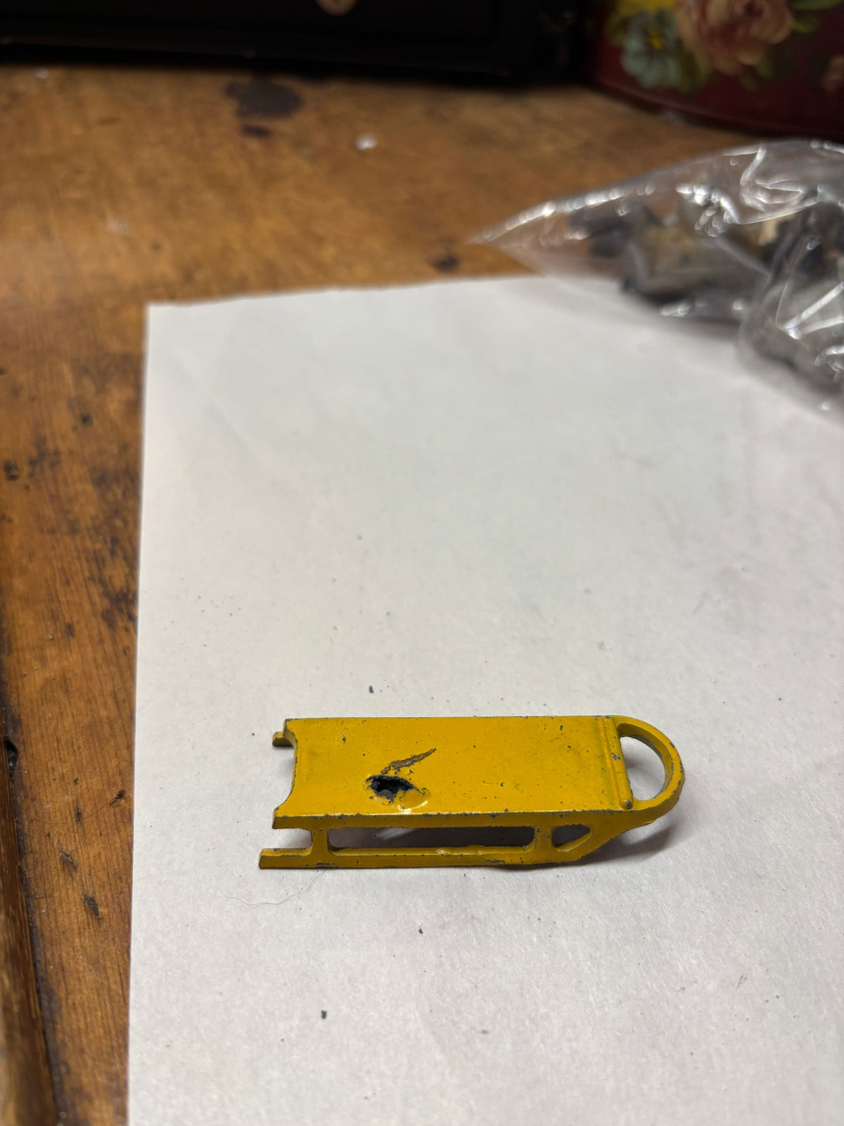 Diecast Metal Sled