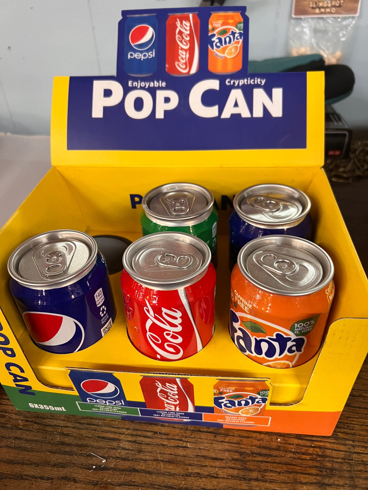 Soda Pop Hide a Can Secret 