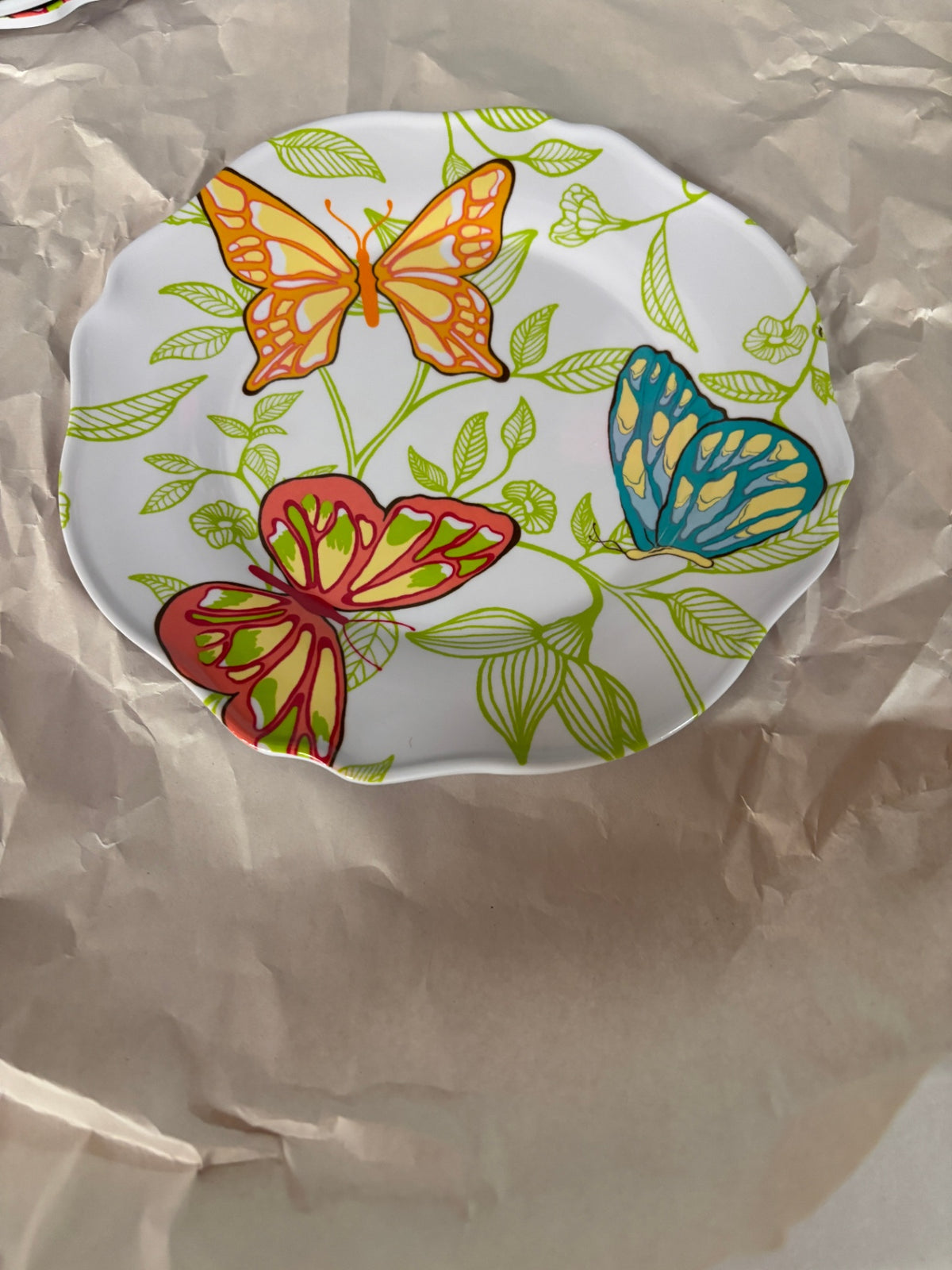Better Homes Butterfly Plate Set of 8