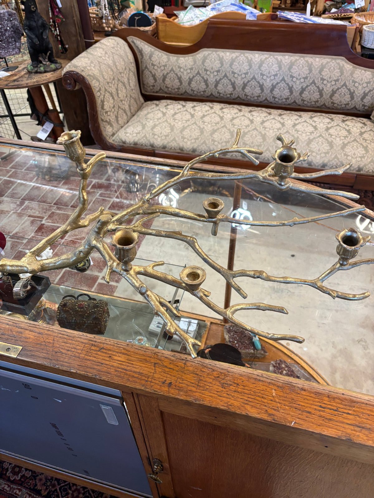BRANCH-SHAPED CANDLESTICK Table Centerpiece