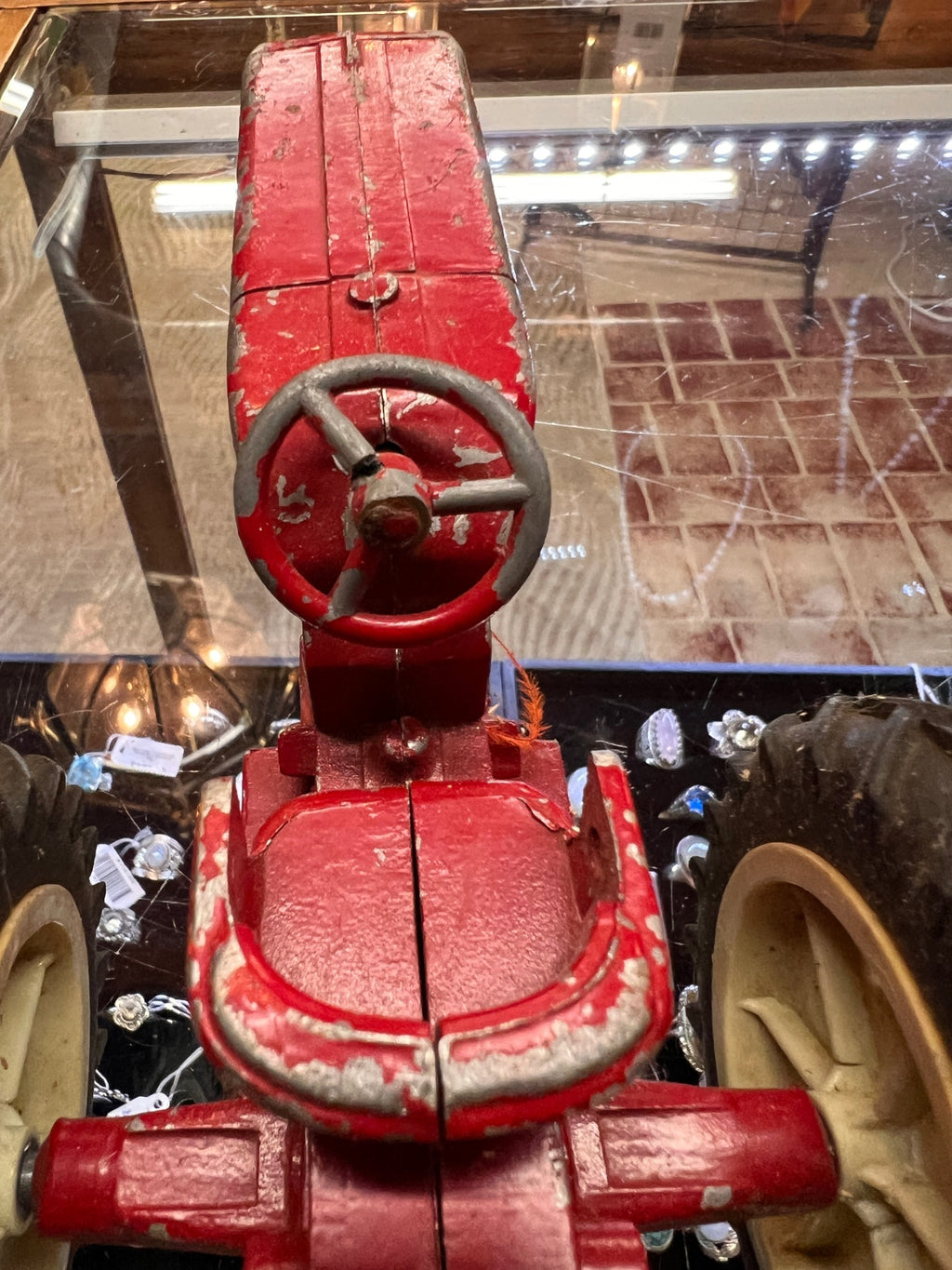 Vintage International Harvester Farmall 404 Die-Cast Metal Toy Tractor – Red Farm Collectible