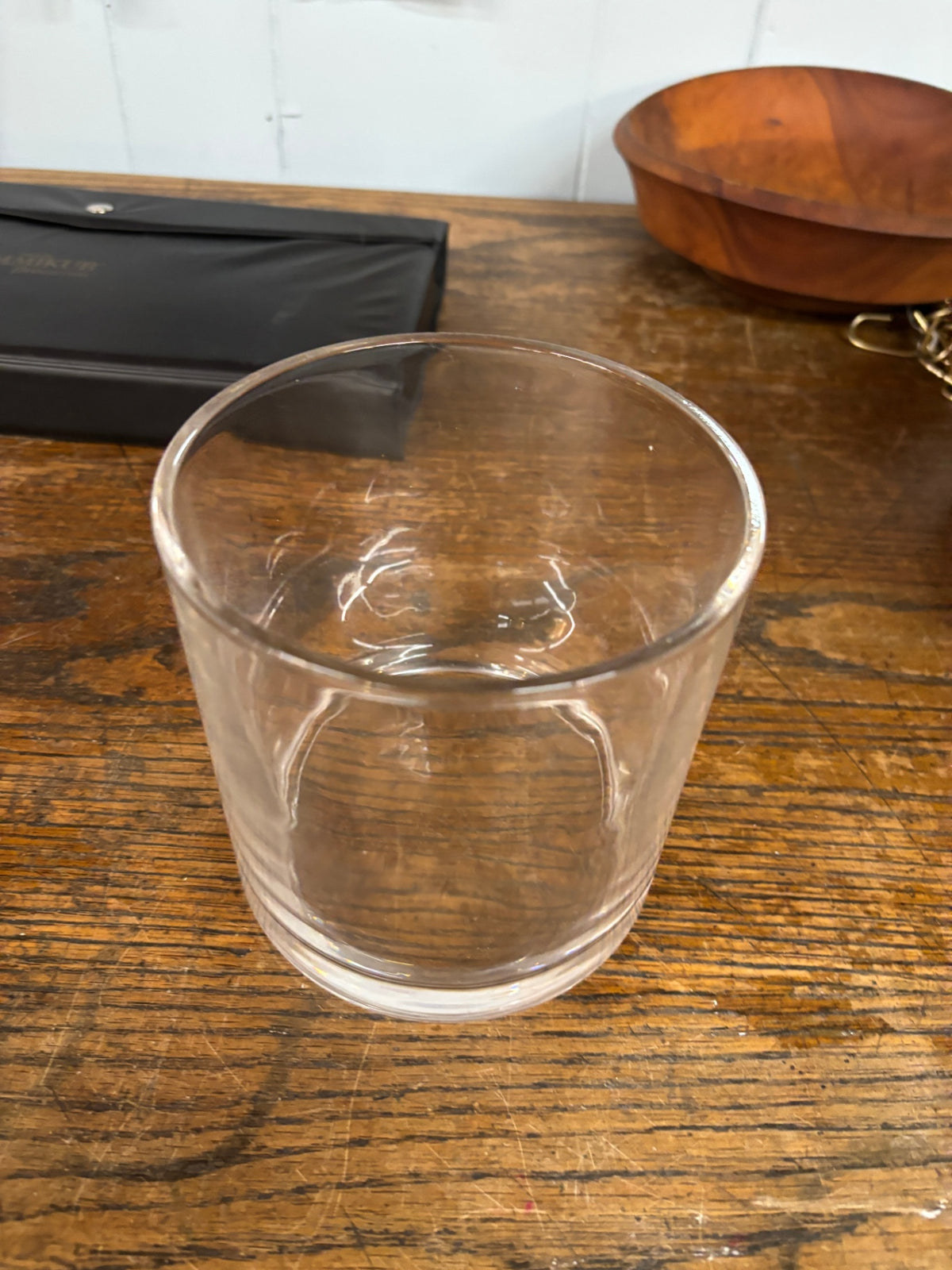 Clear Glass Vase