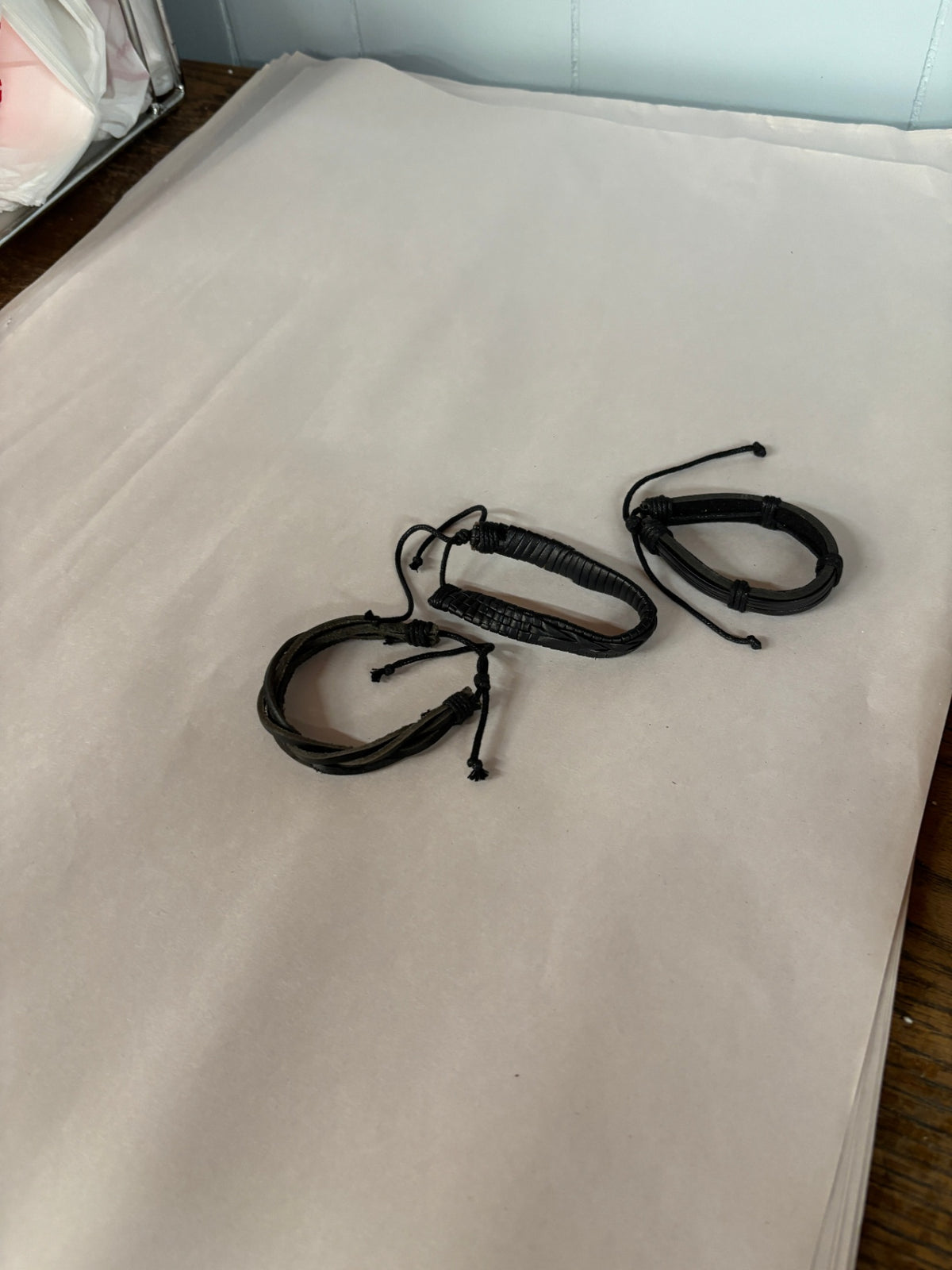 Assorted Leather Bracelets