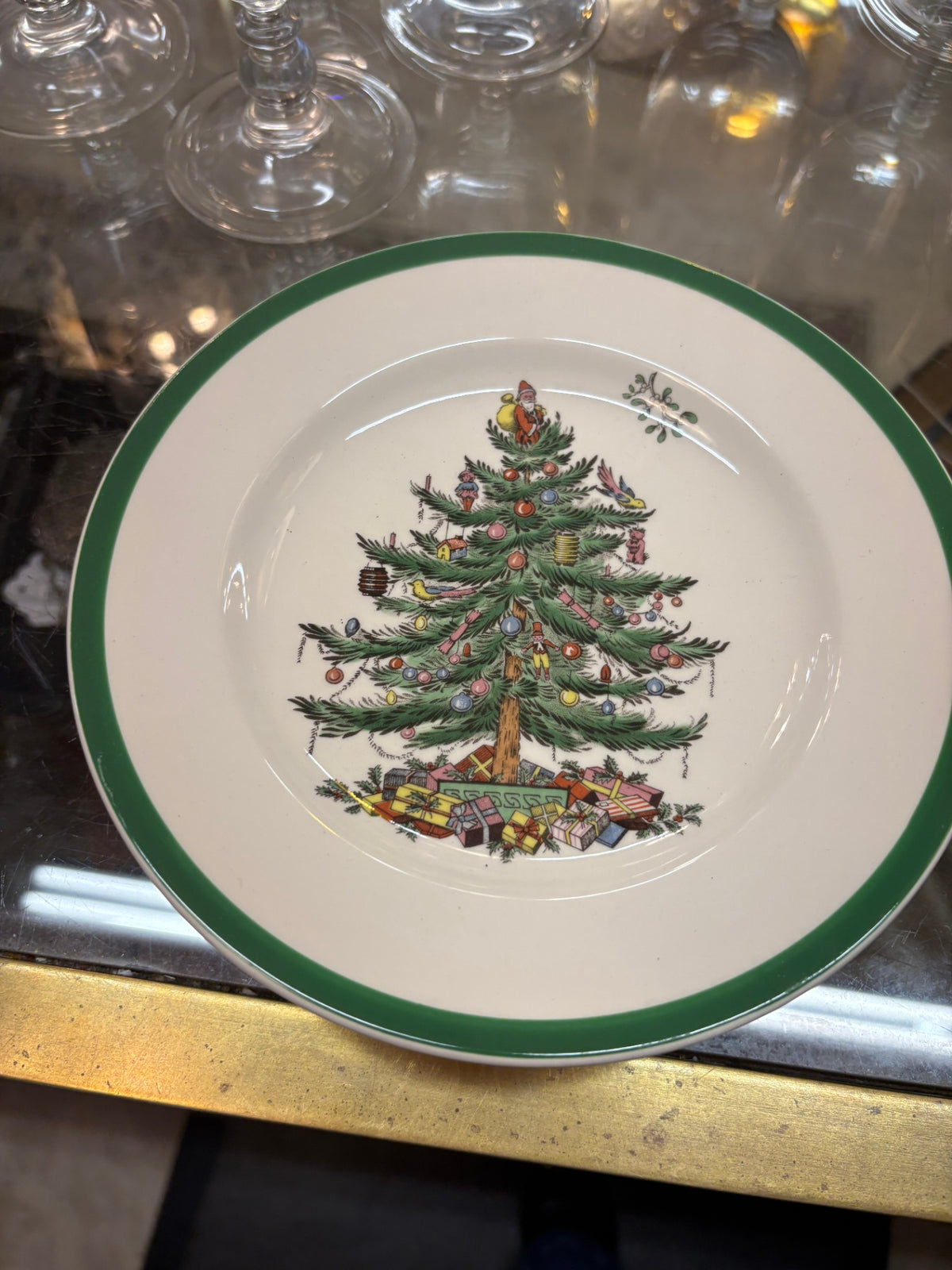  Bread & Butter Plate Christmas Tree 7