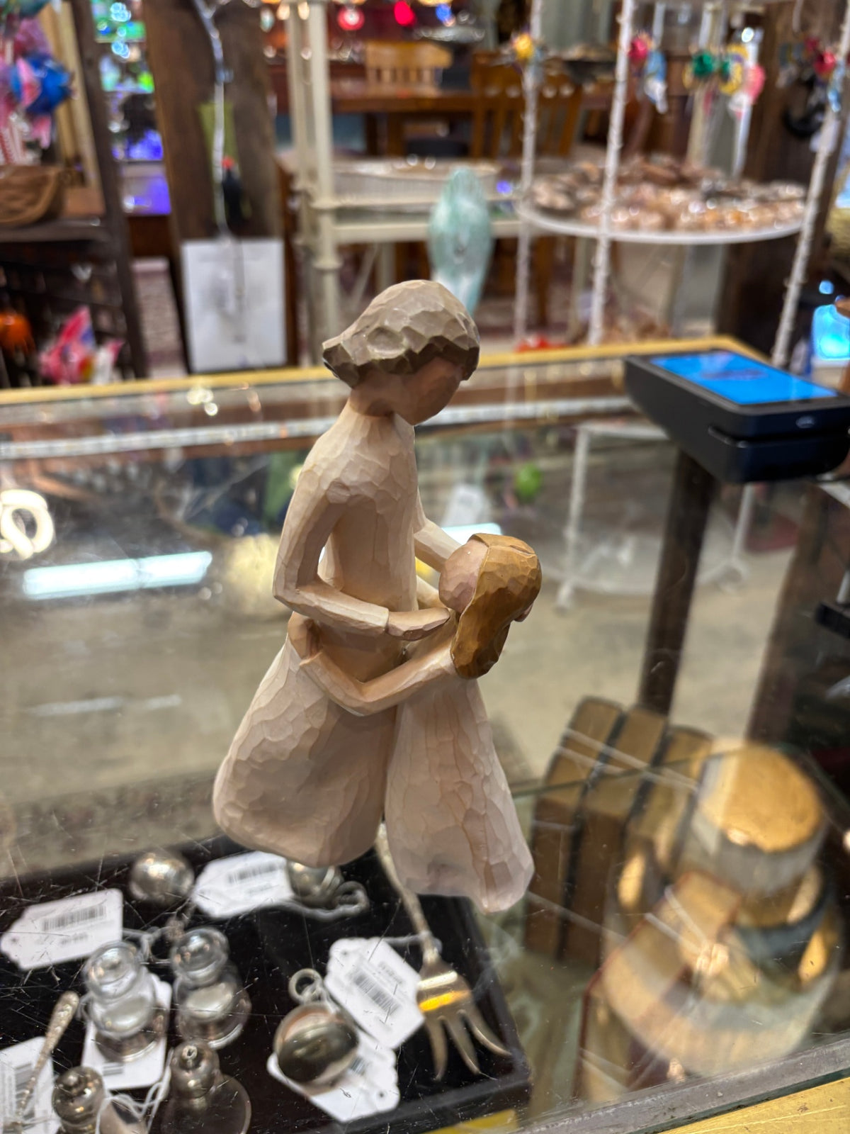 Willow Tree Mother and Daughter Figurine 2000 Demdaco Lordi 8”