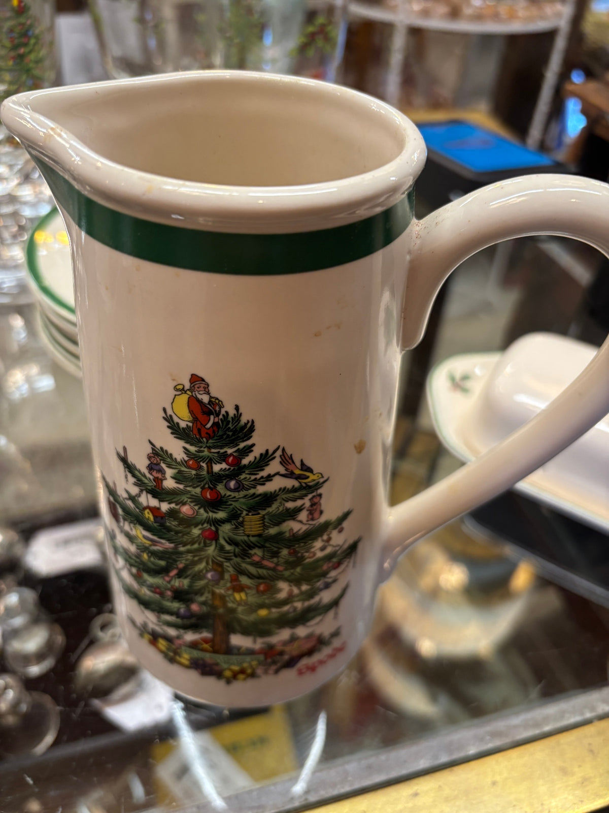  7" Pitcher Vase Christmas Tree