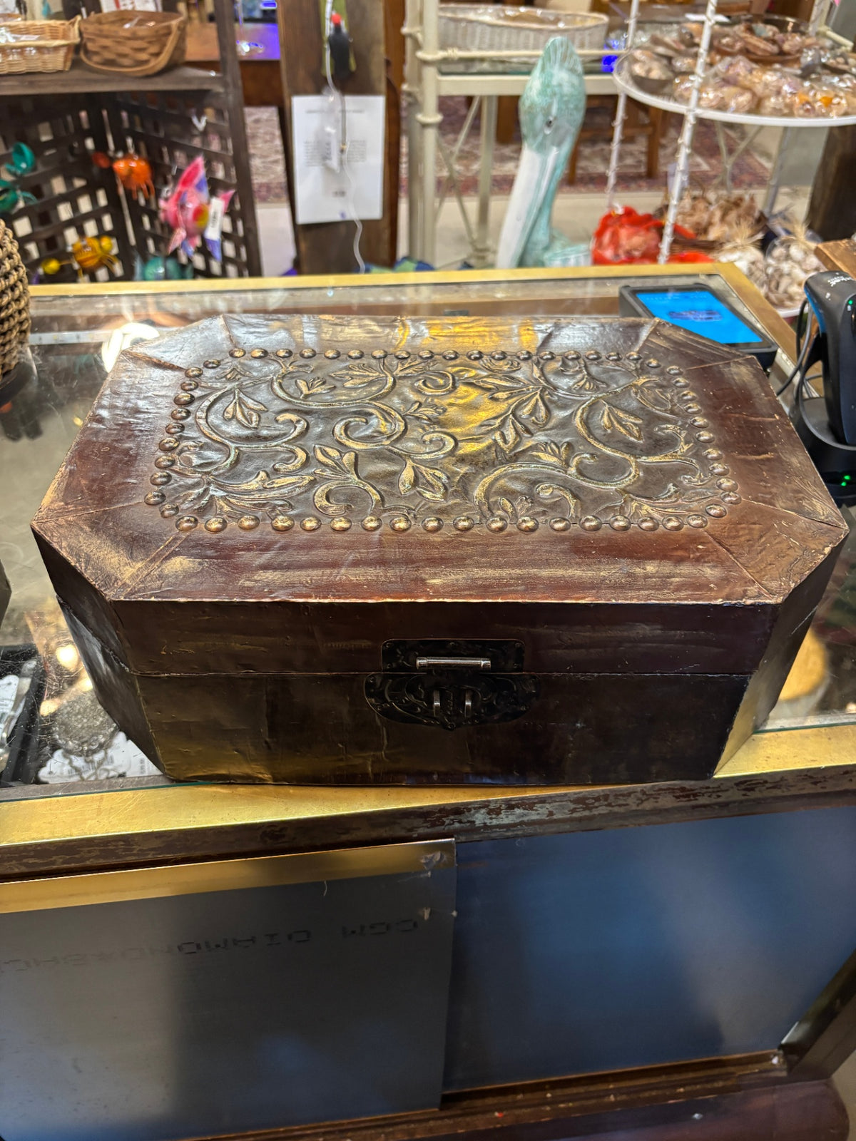 Decorative Wood Jewelry or Keepsake Box