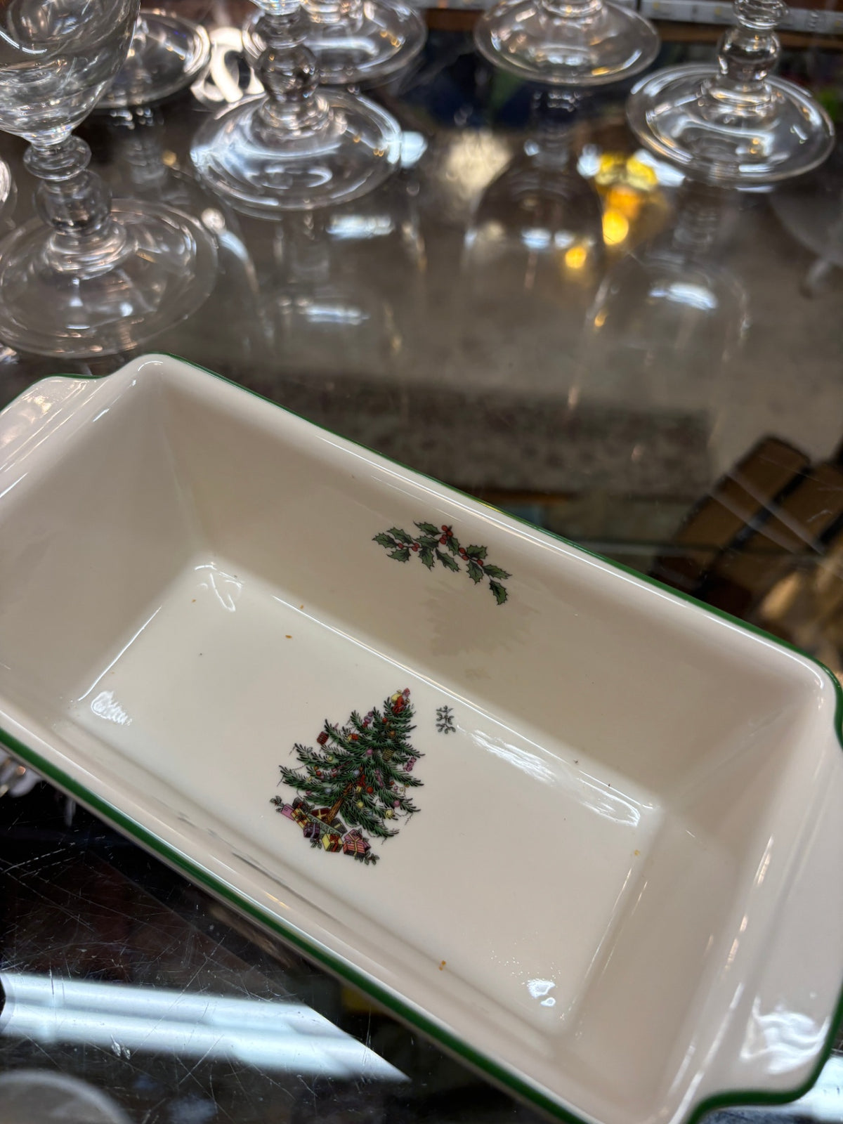 Christmas Tree 2 Piece Loaf Pan Set