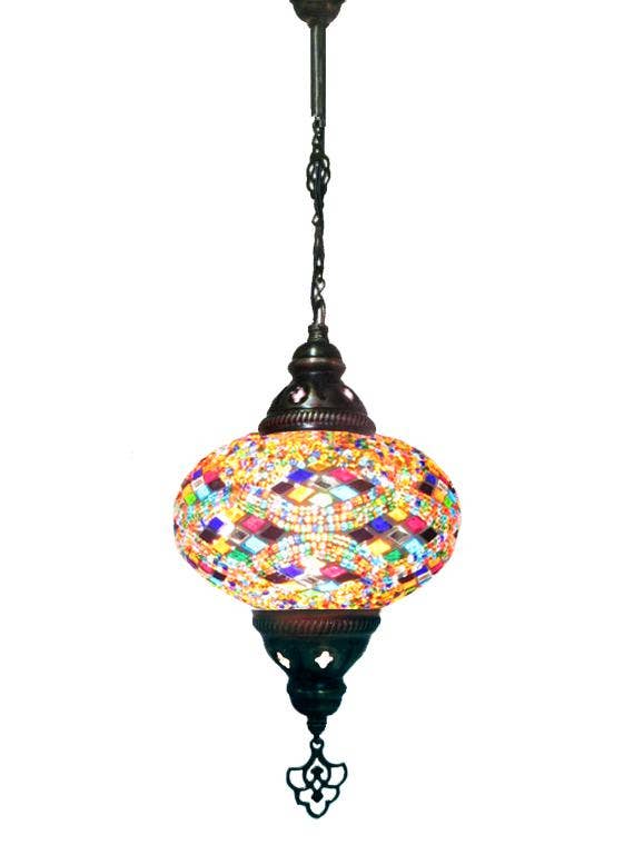Size 3 globe with 3 globes chandelier