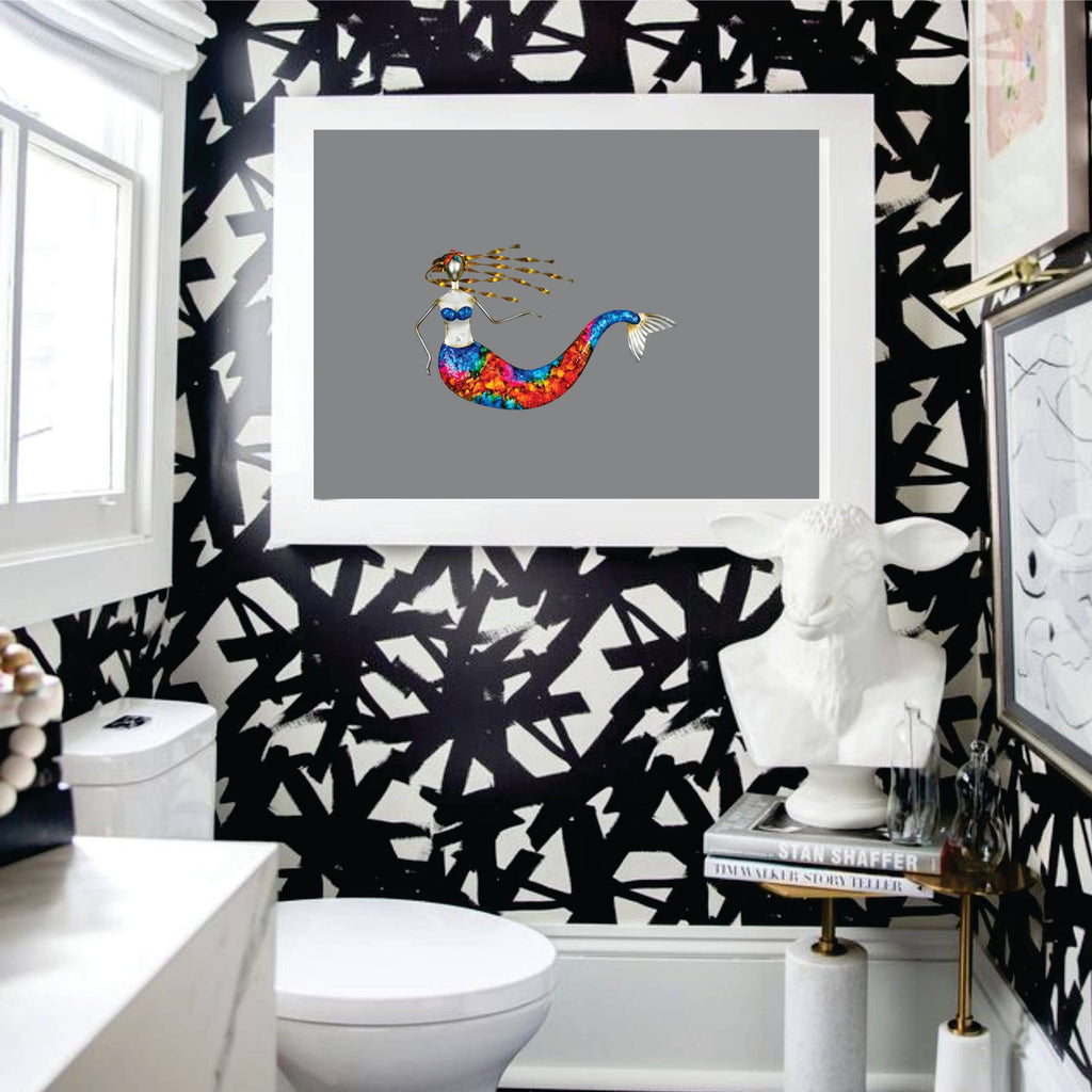 Colorful Wall Décor - Mermaid No N/D-MAW-47M