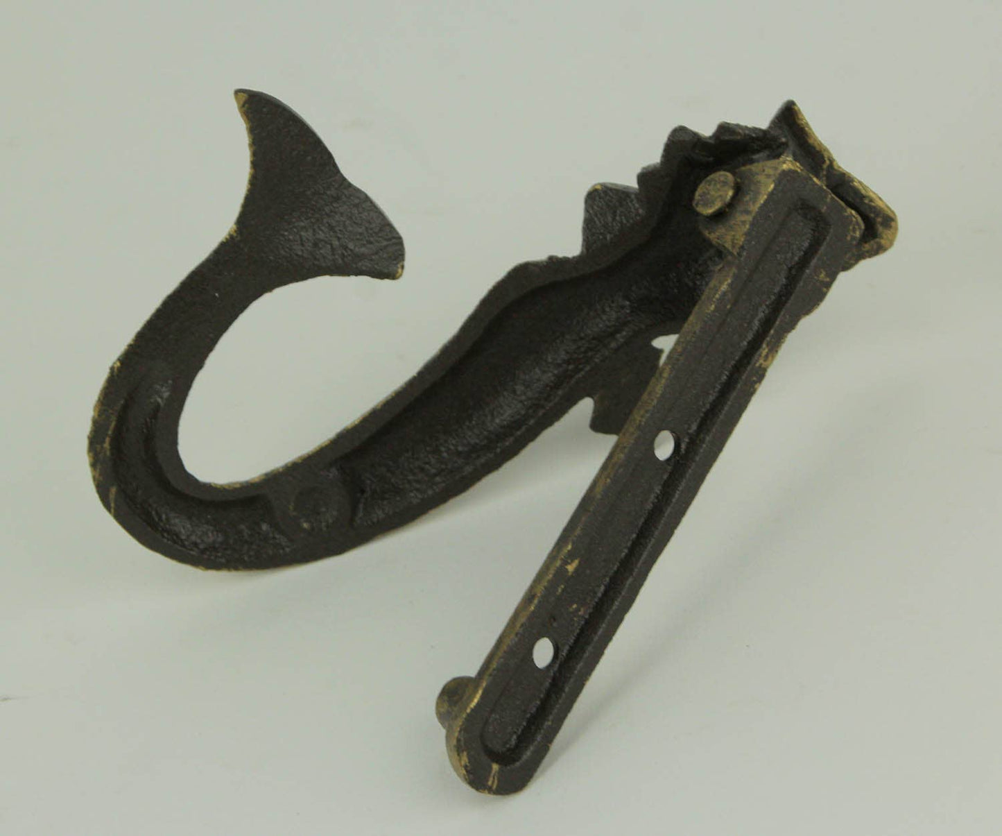Cast Iron Mermaid Door Knocker - Bronze