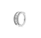 14 56mm/US Size 8 925 Sterling Silver Artificial Diamond Round Rings