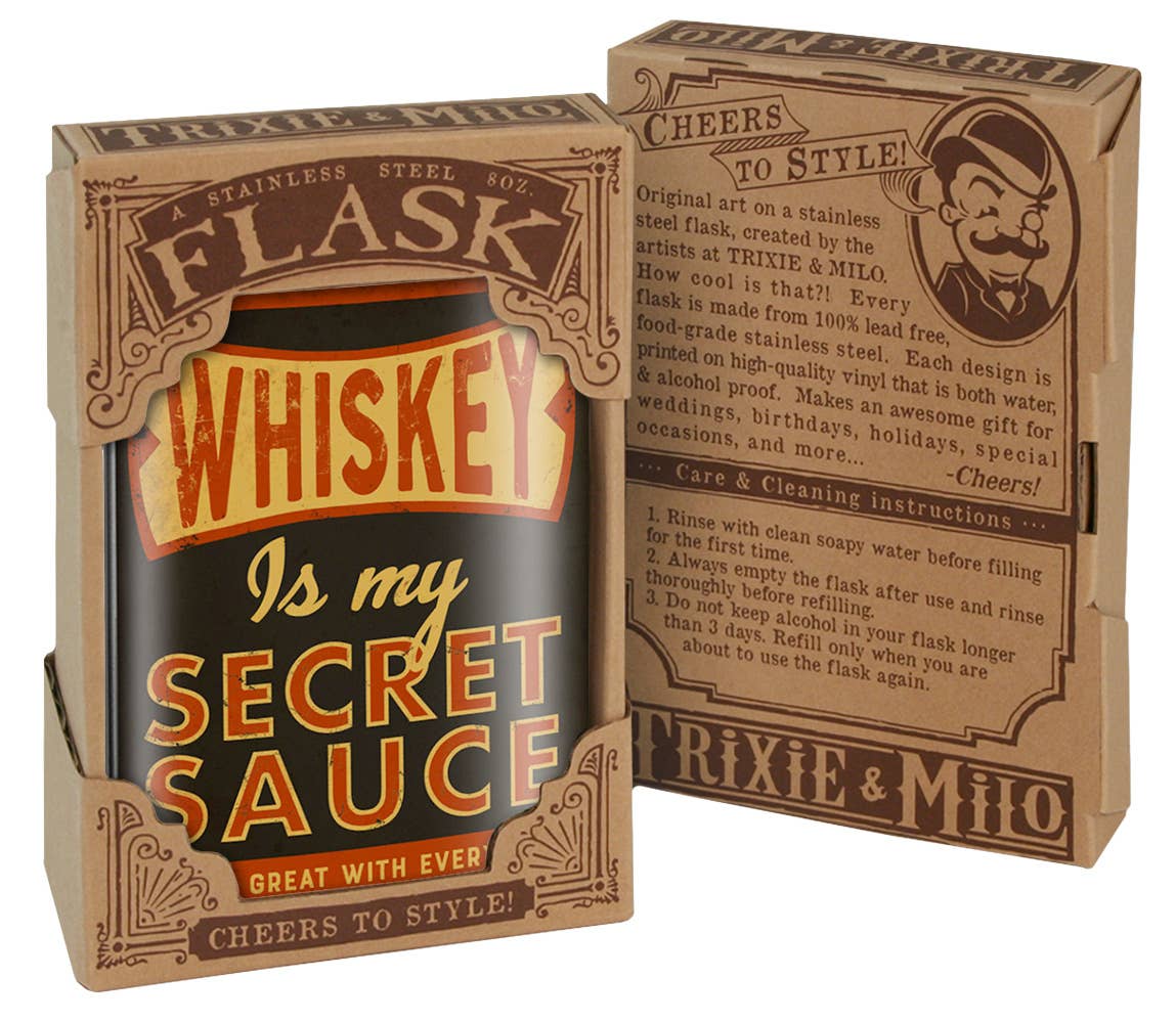 Flask - Whiskey is My Secret Sauce