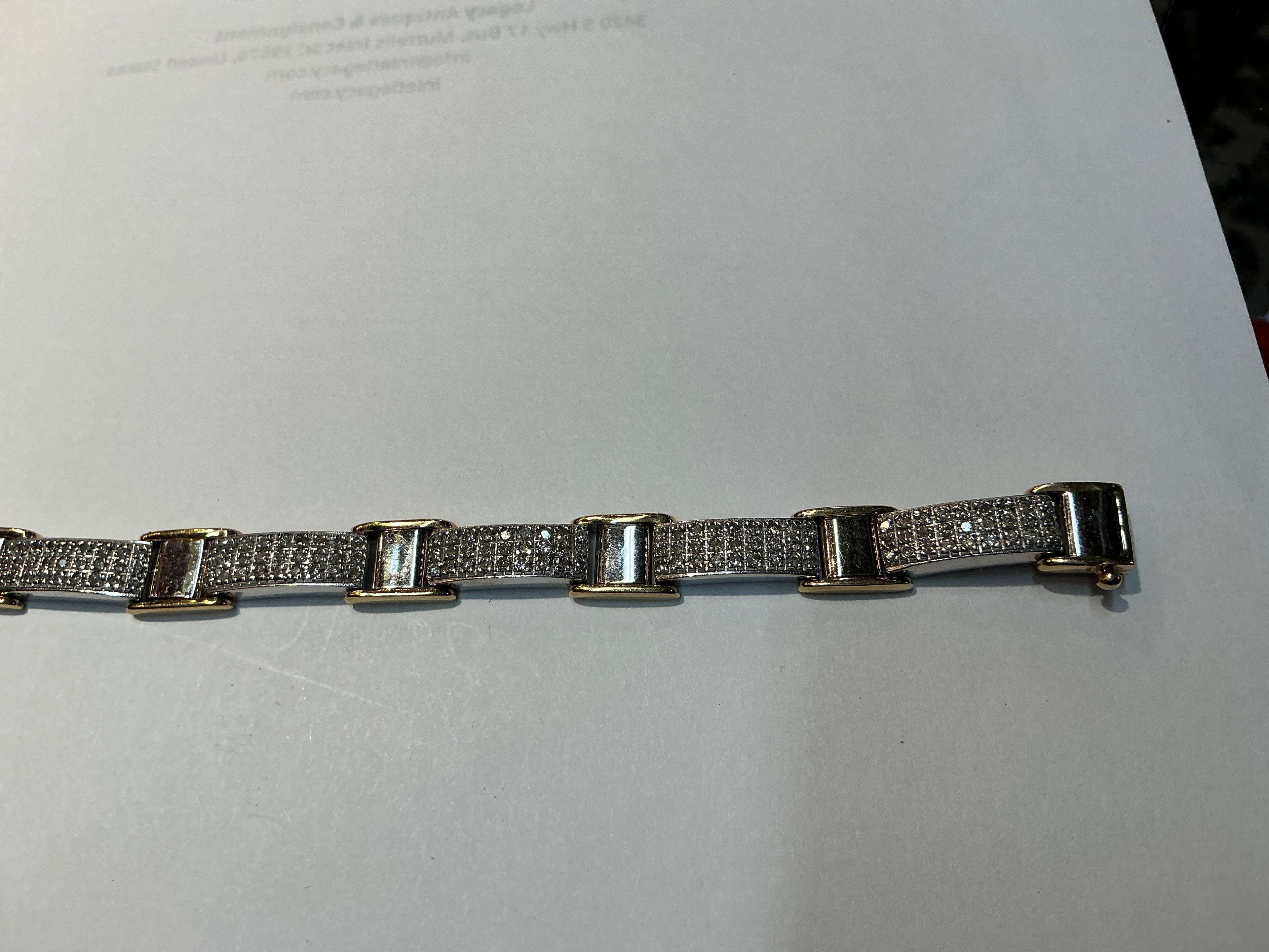 Bead-Set Melee Diamond Bracelet