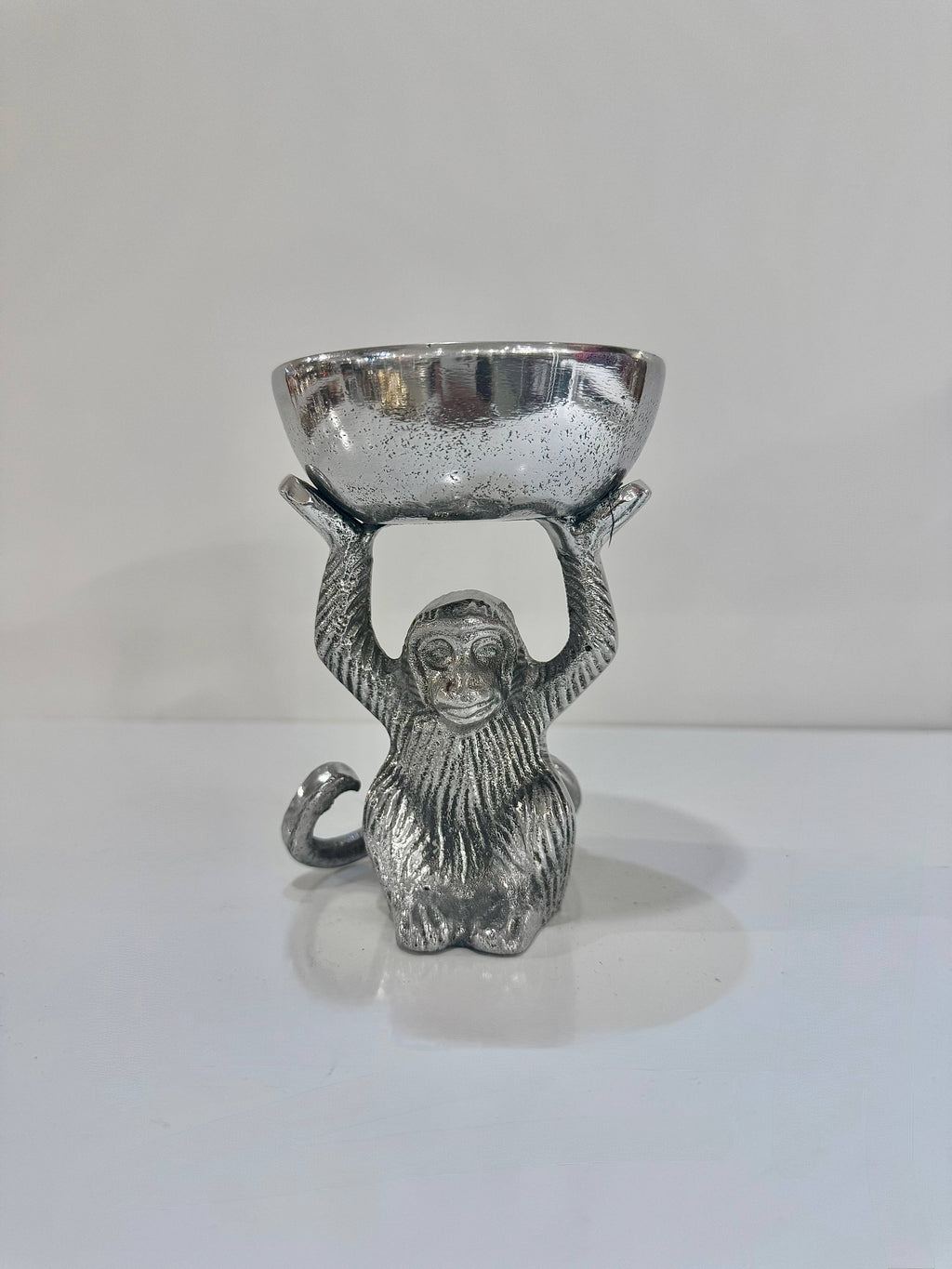 Small Silver Monkey Dish