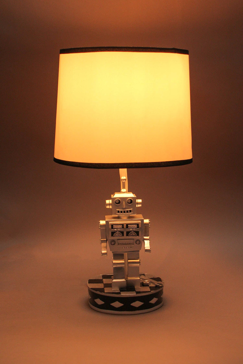 Retro 60`S Style Robot Table Lamp Sci-Fi Robotic