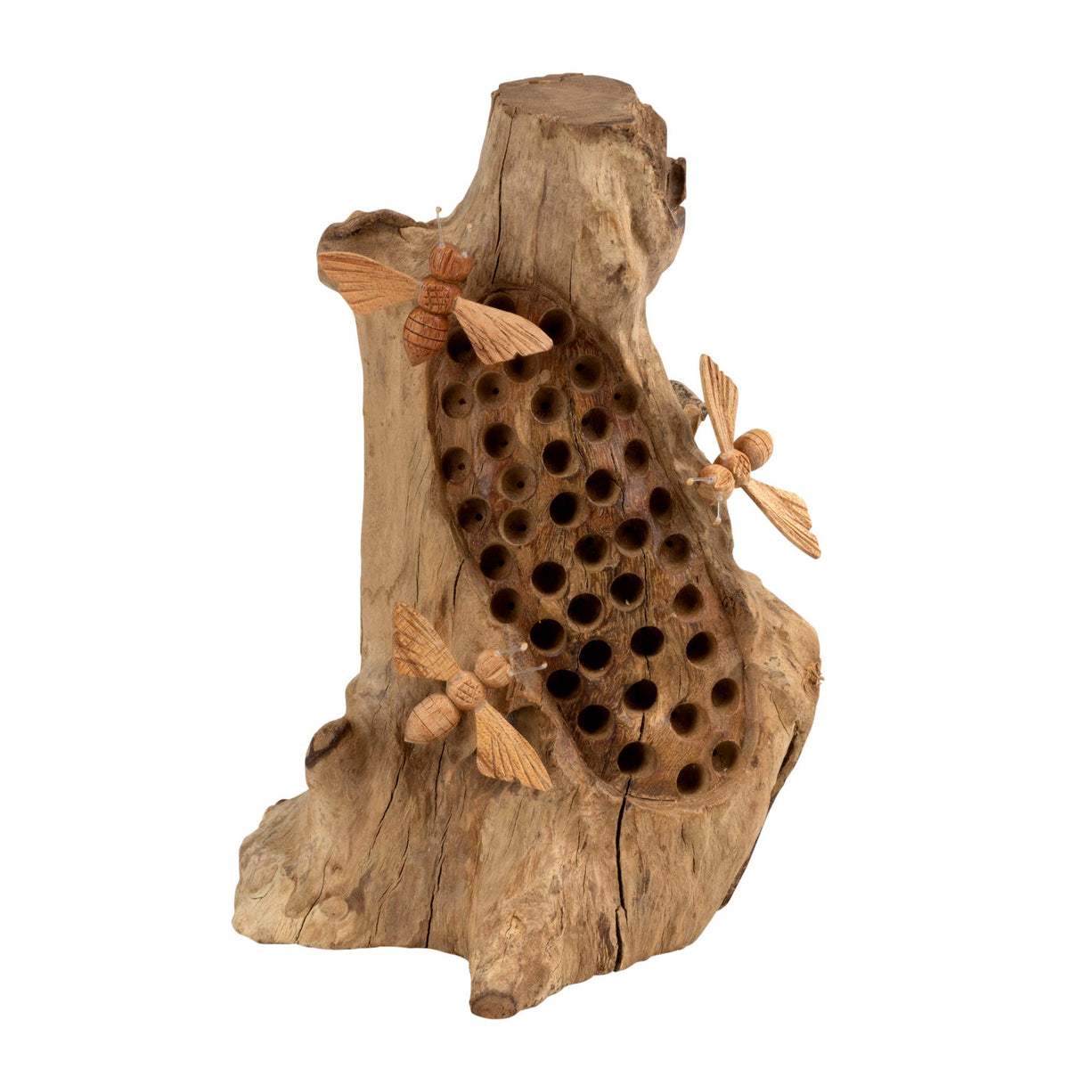 3 BEES  WITH NEST