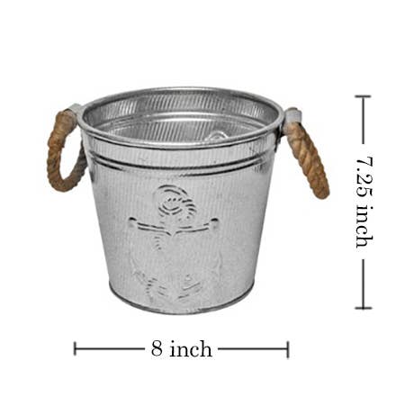 Anchor & Rope Storage Bucket