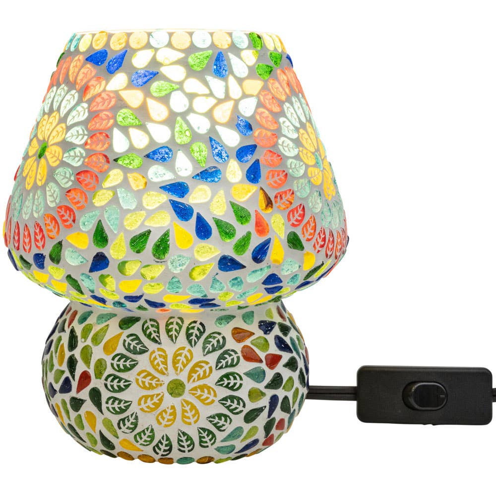 Mosaic Glass Lamp