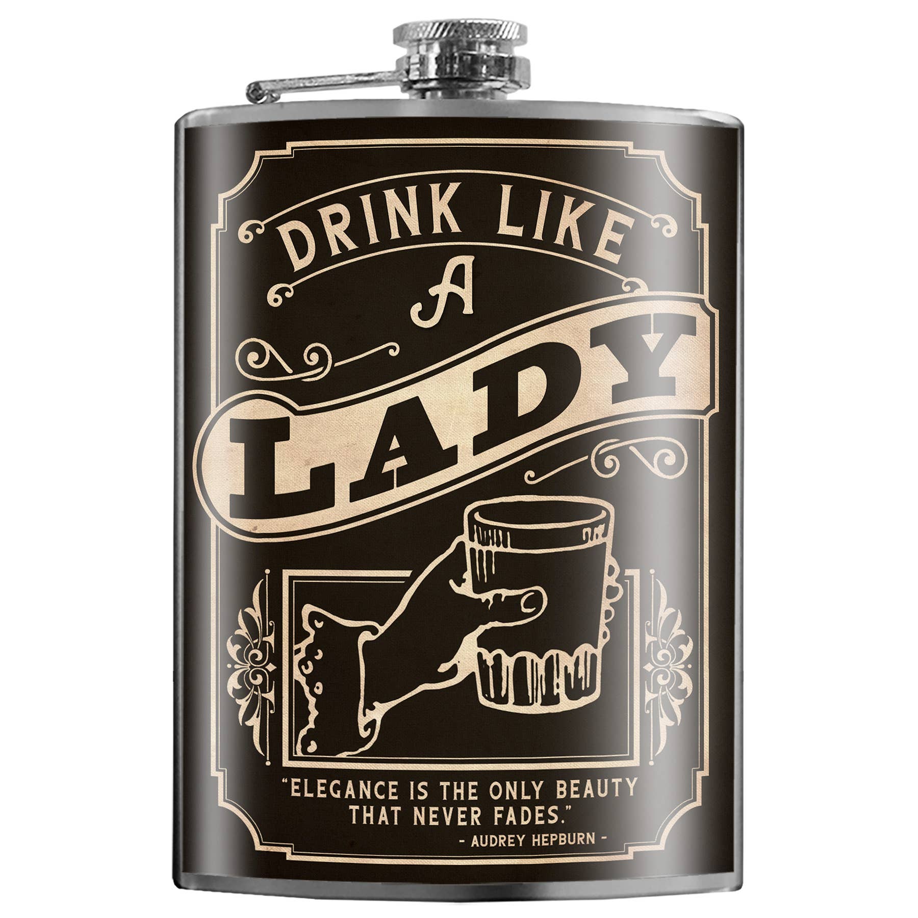 Flask - Drink Like a Lady