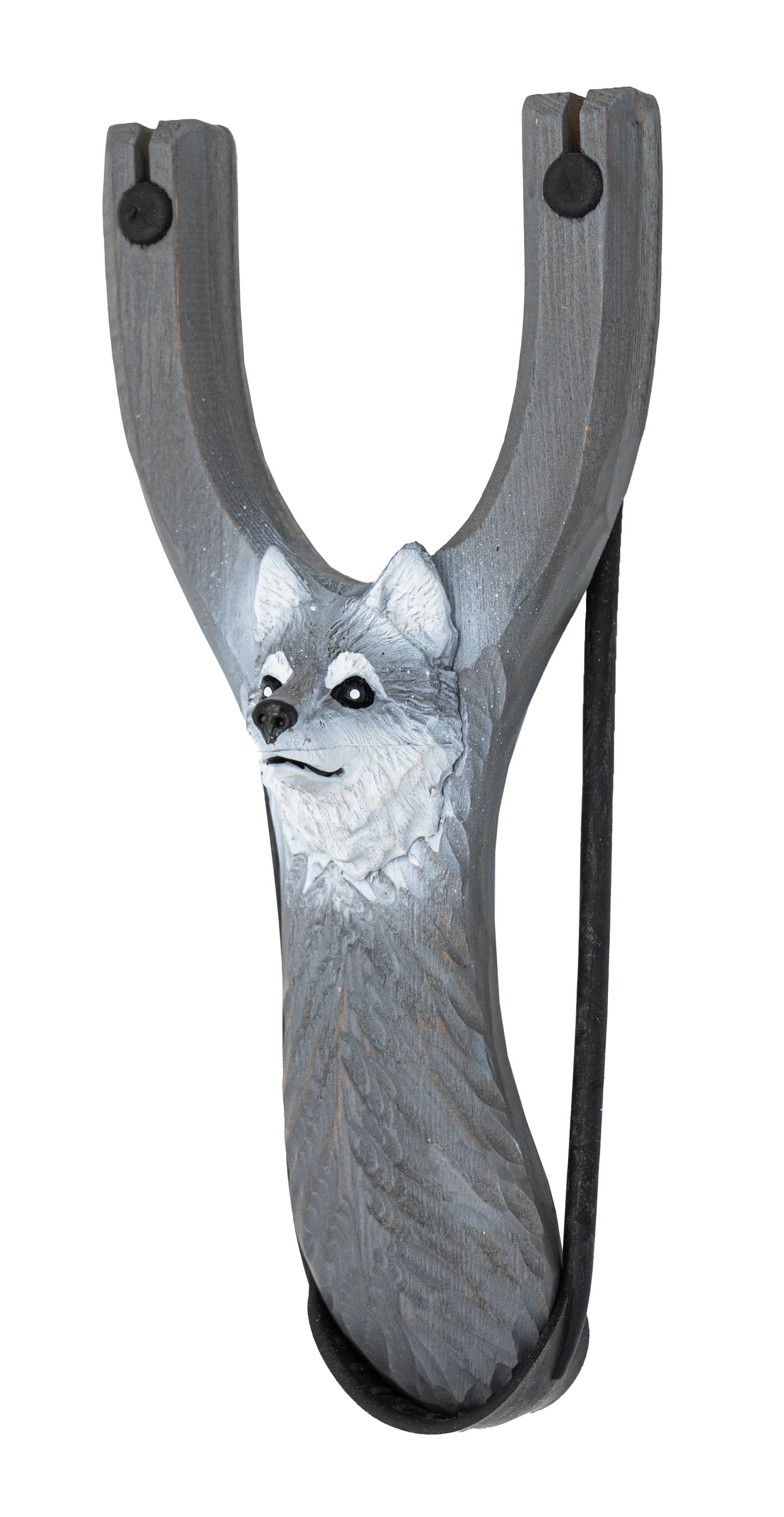 Wooden Animal Slingshots: Fish