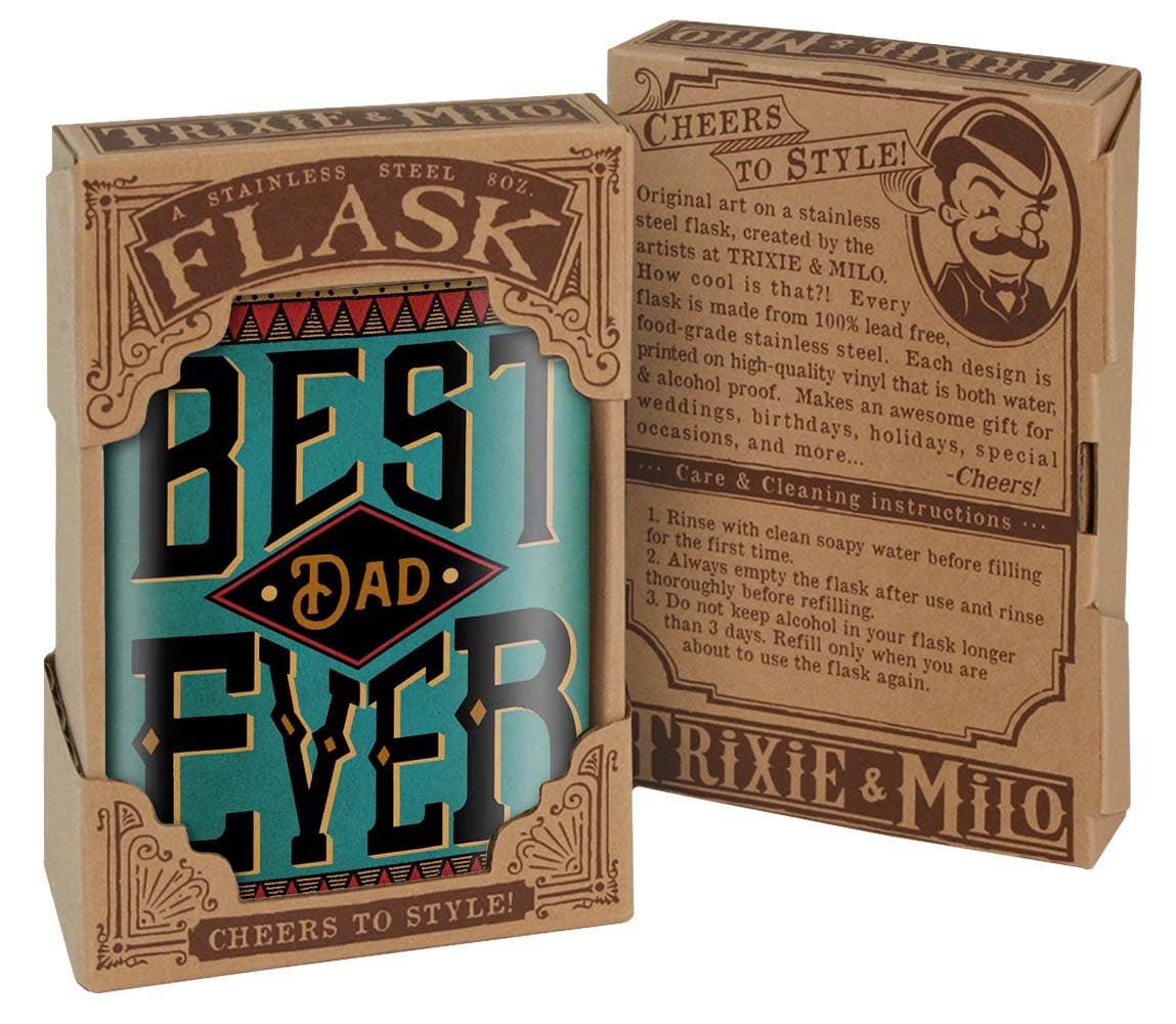 Flask - Best Dad Ever, Father's Day